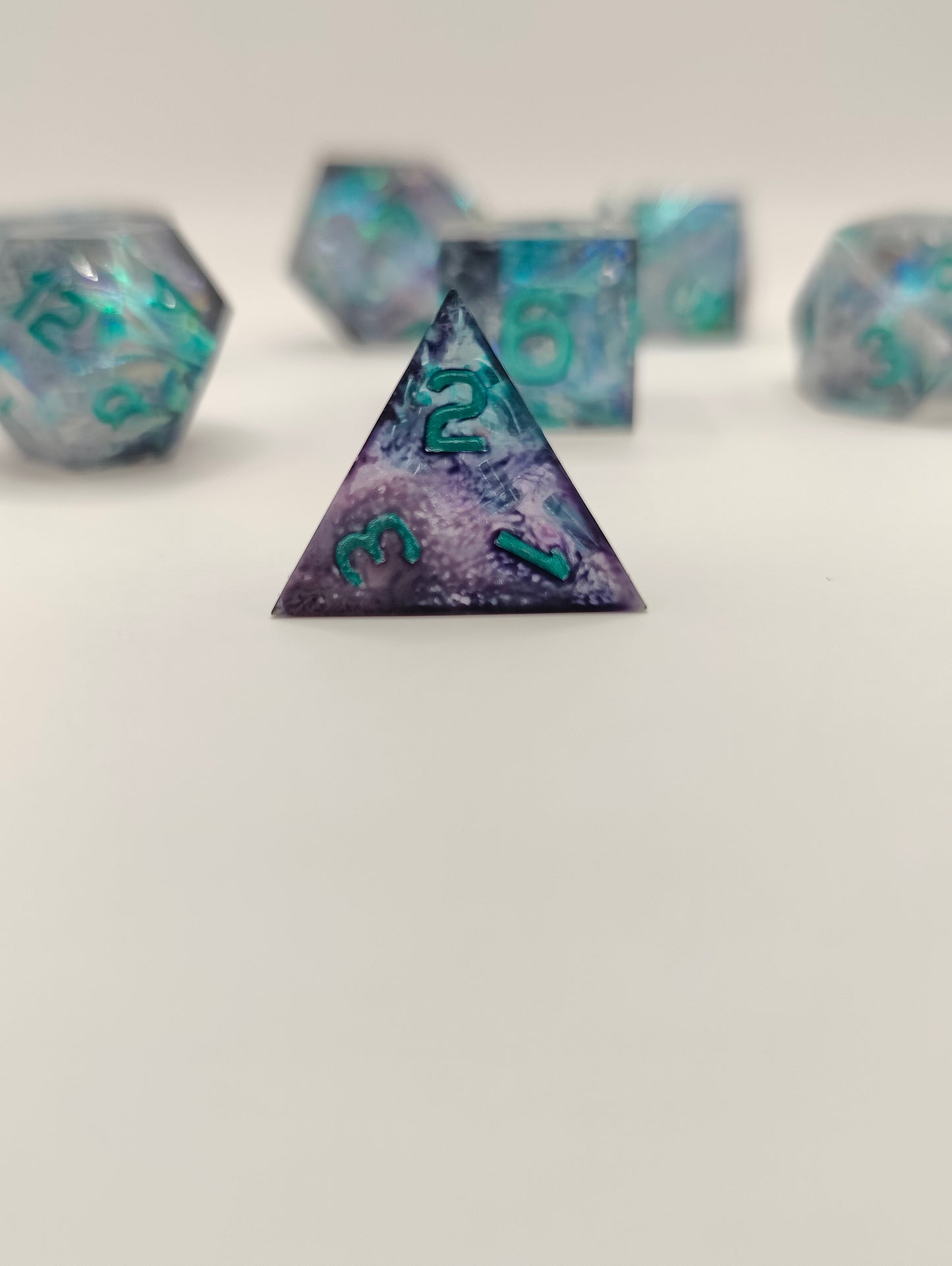Handmade dice set: Mistborn
