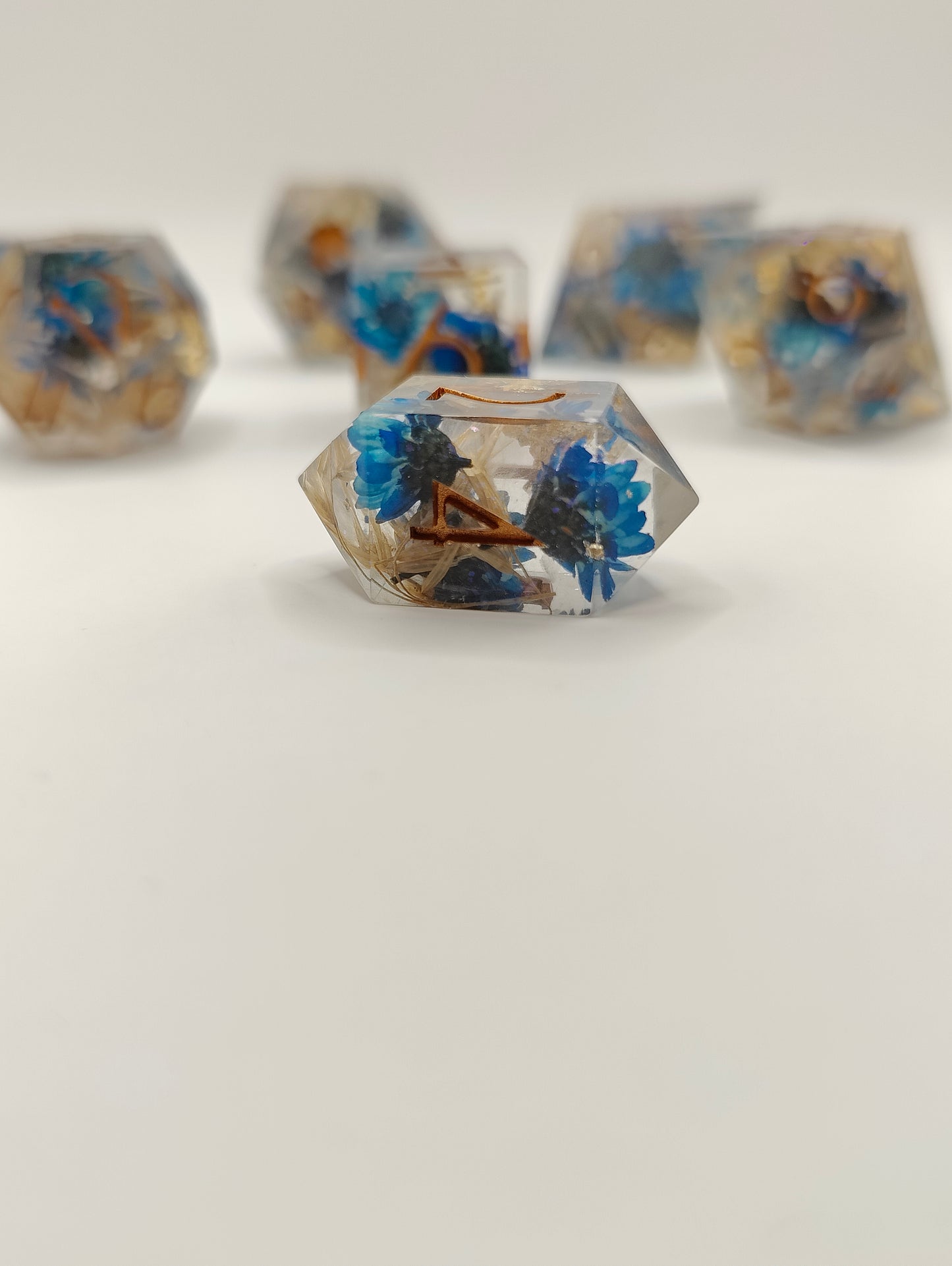 Handmade dice set: The harvest