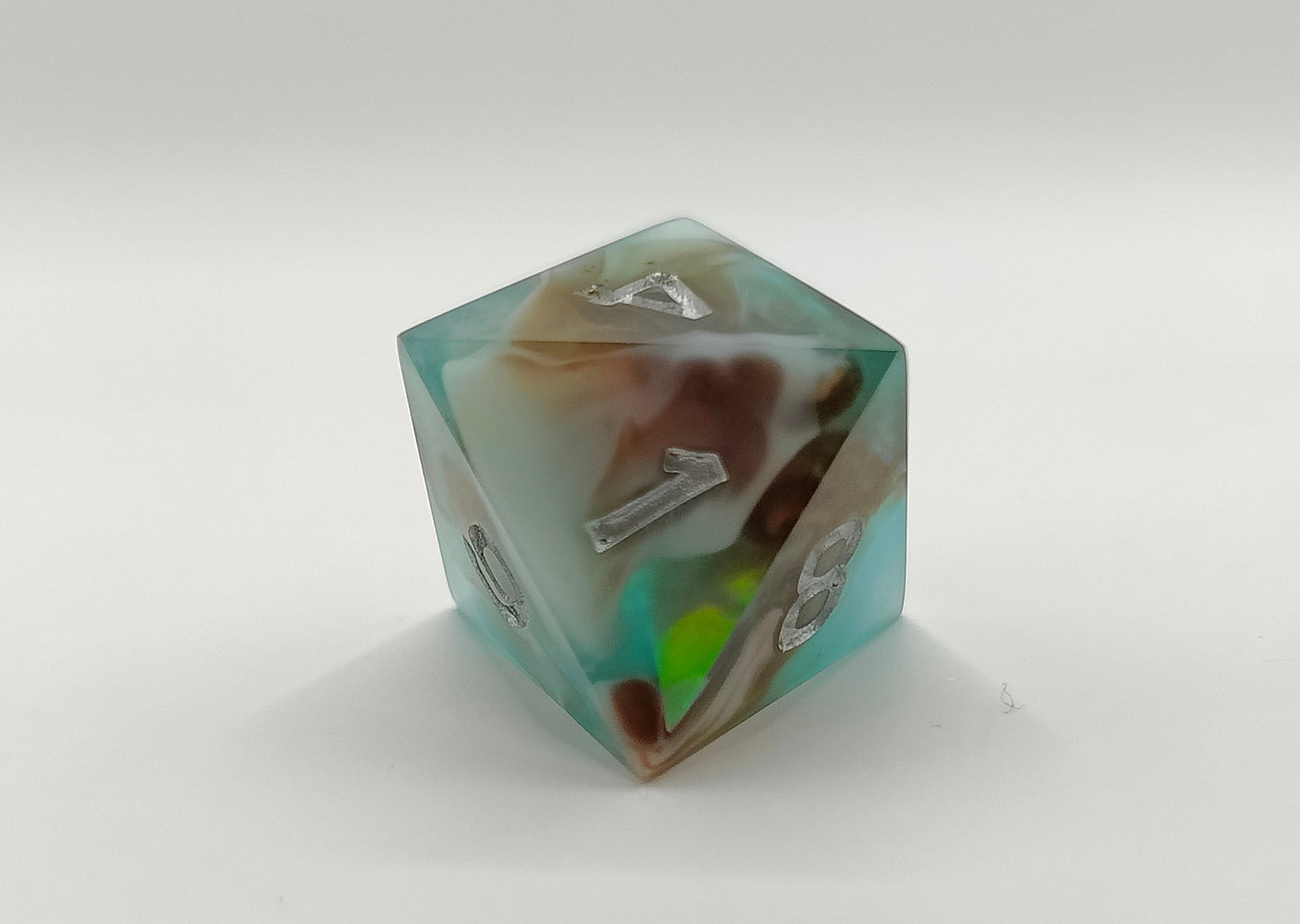 Handmade single D8: Lagoon matte finish