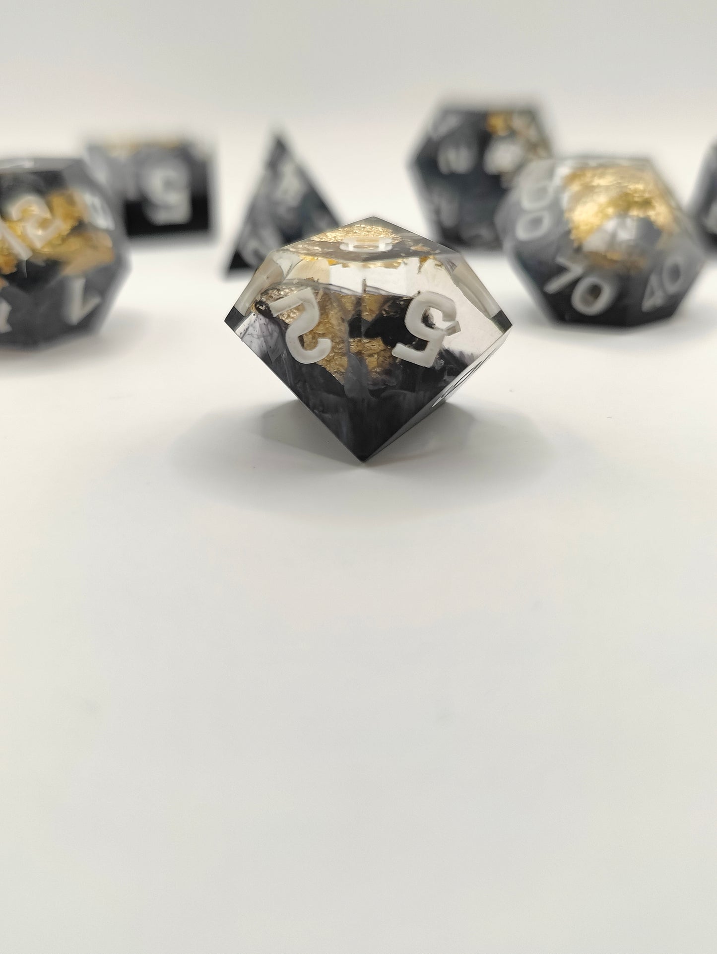 Handmade dice set: The royal Crypt