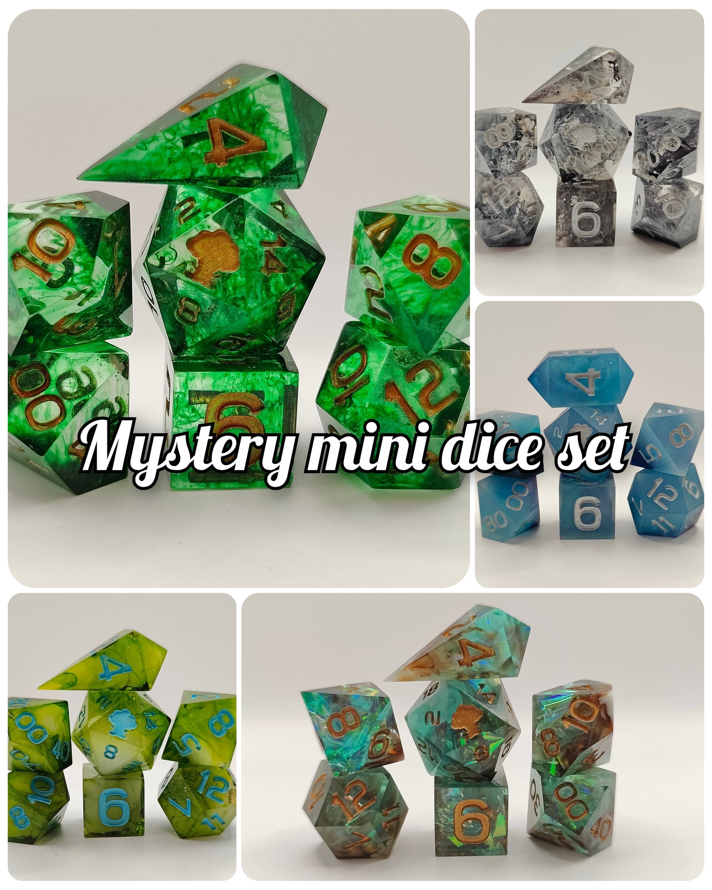 Mystery mini dice set!
