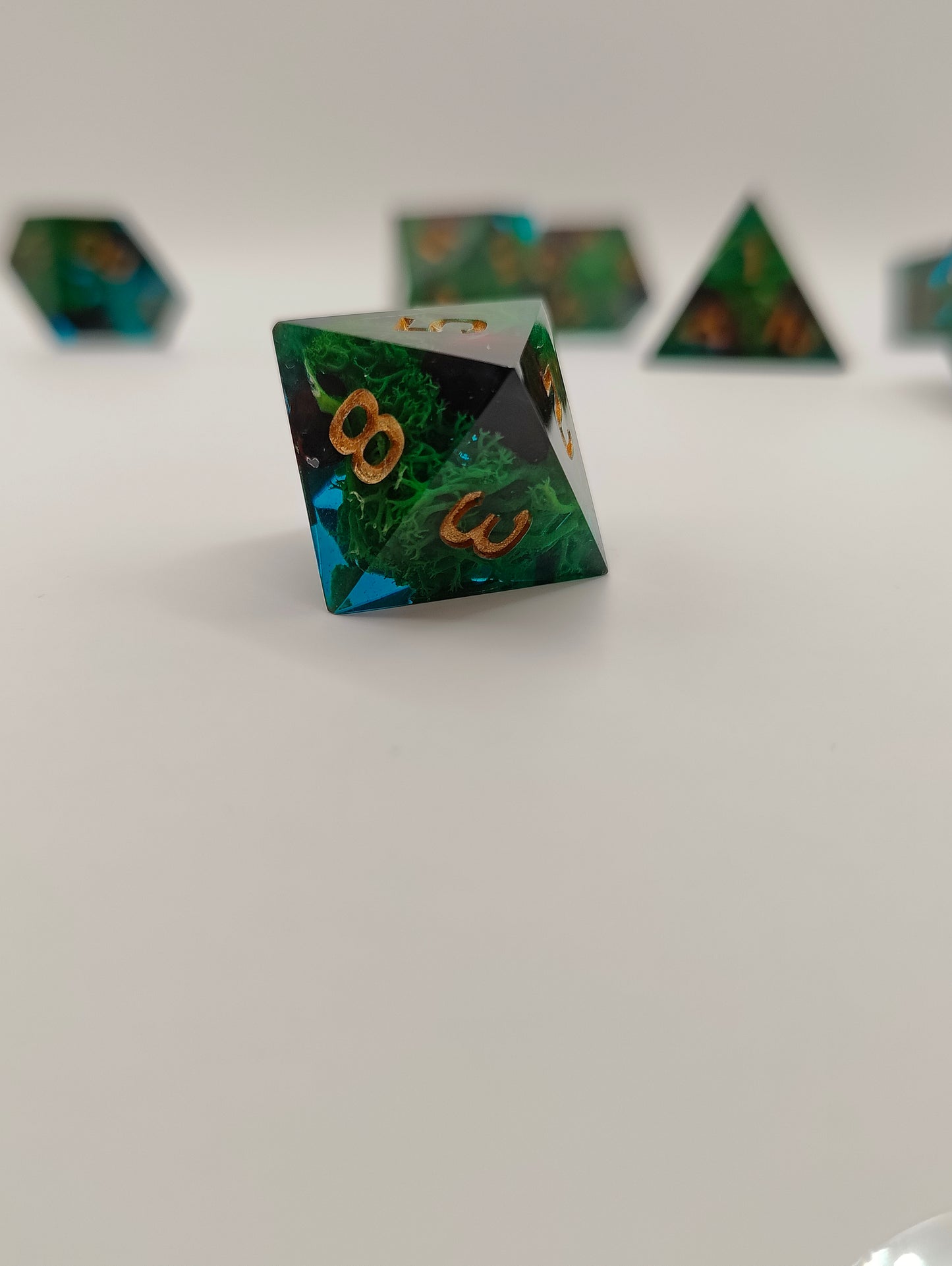 Handmade dice set: Drowned Souls