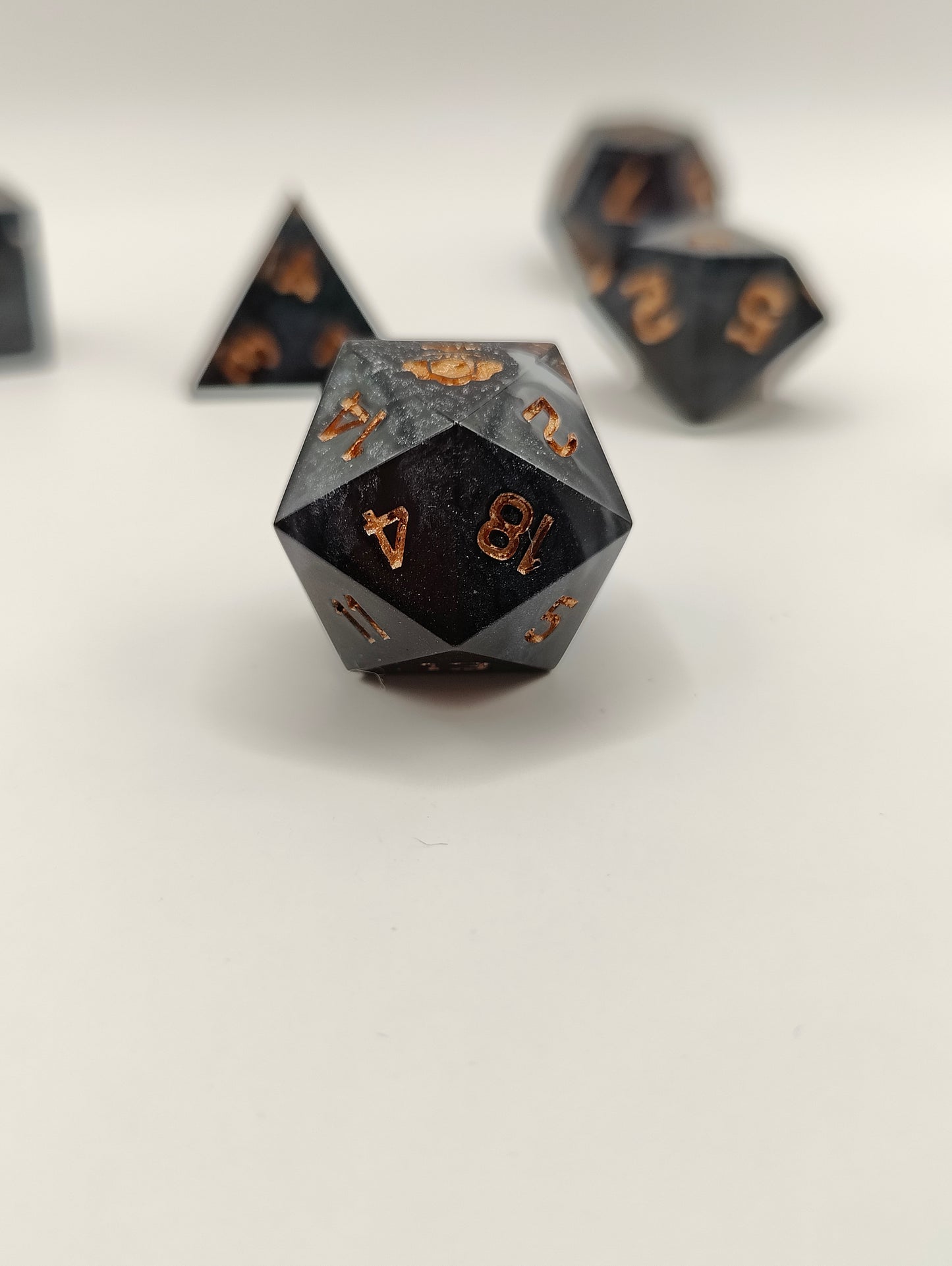 Handmade dice set: The expedition