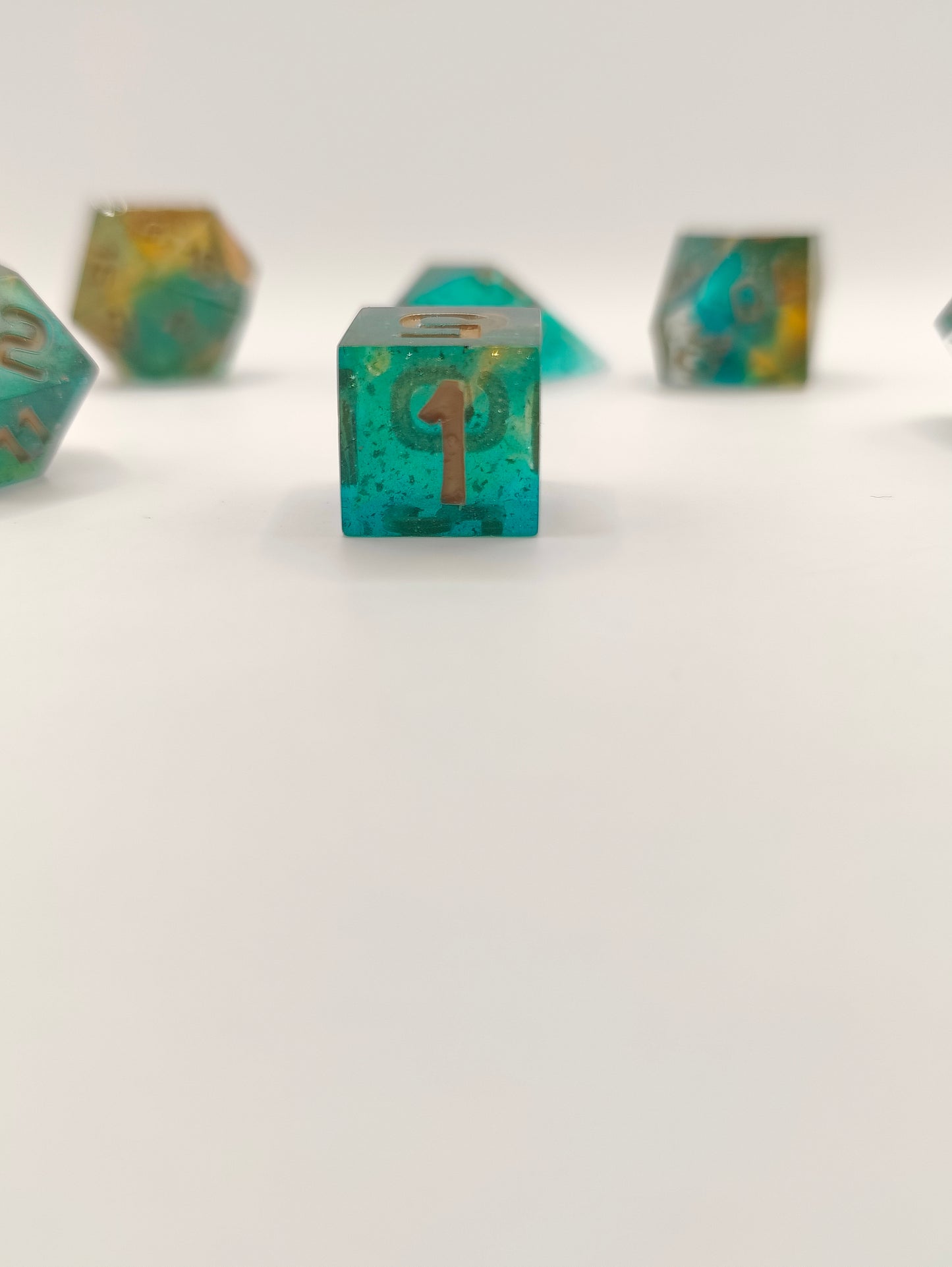 Mini dice set: Hidden oasis