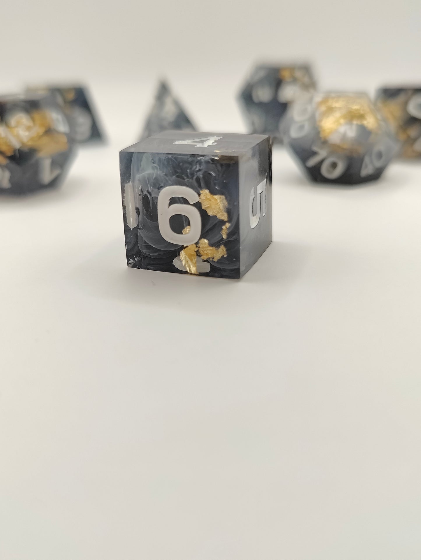 Handmade dice set: The royal Crypt
