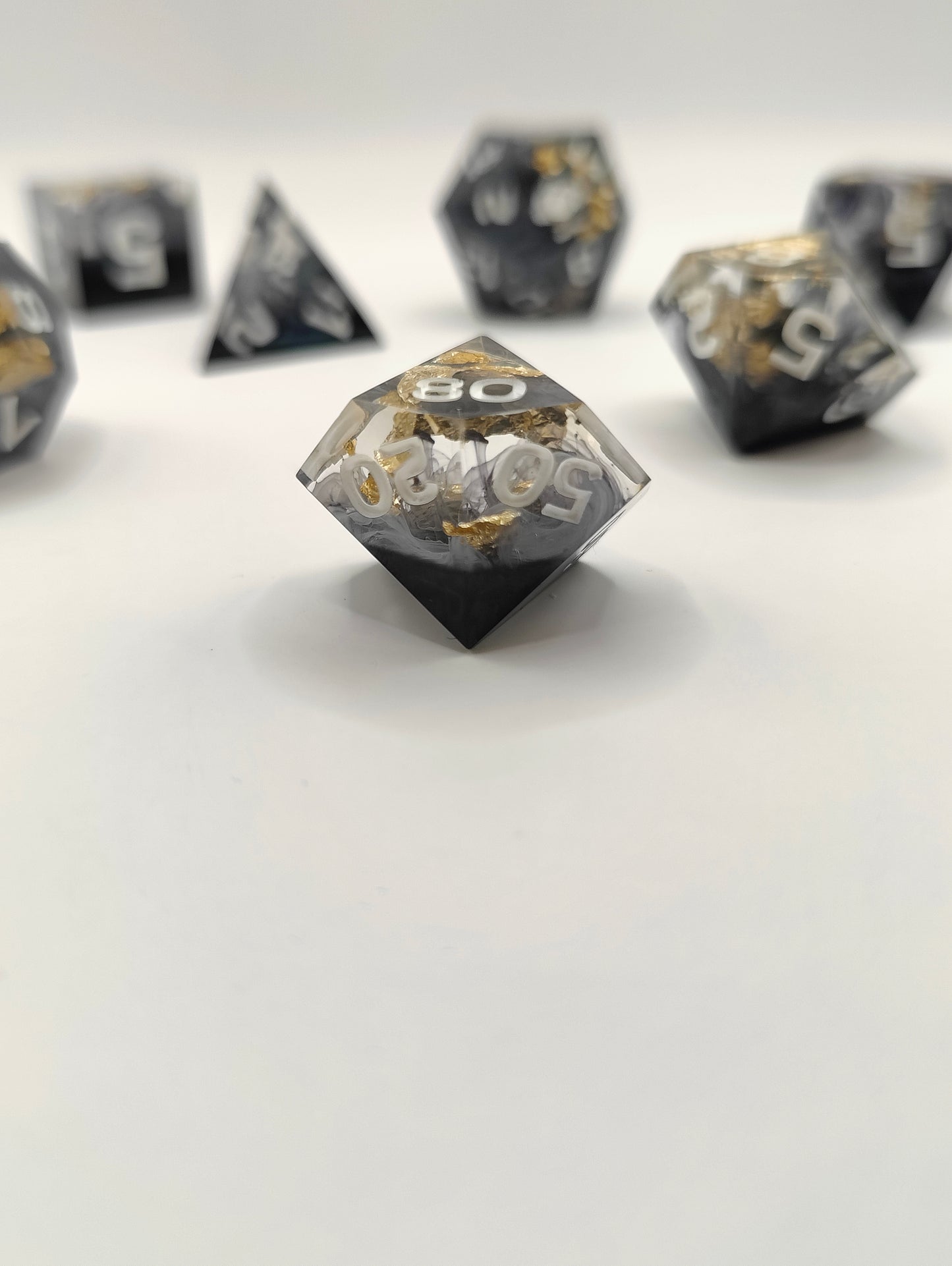 Handmade dice set: The royal Crypt