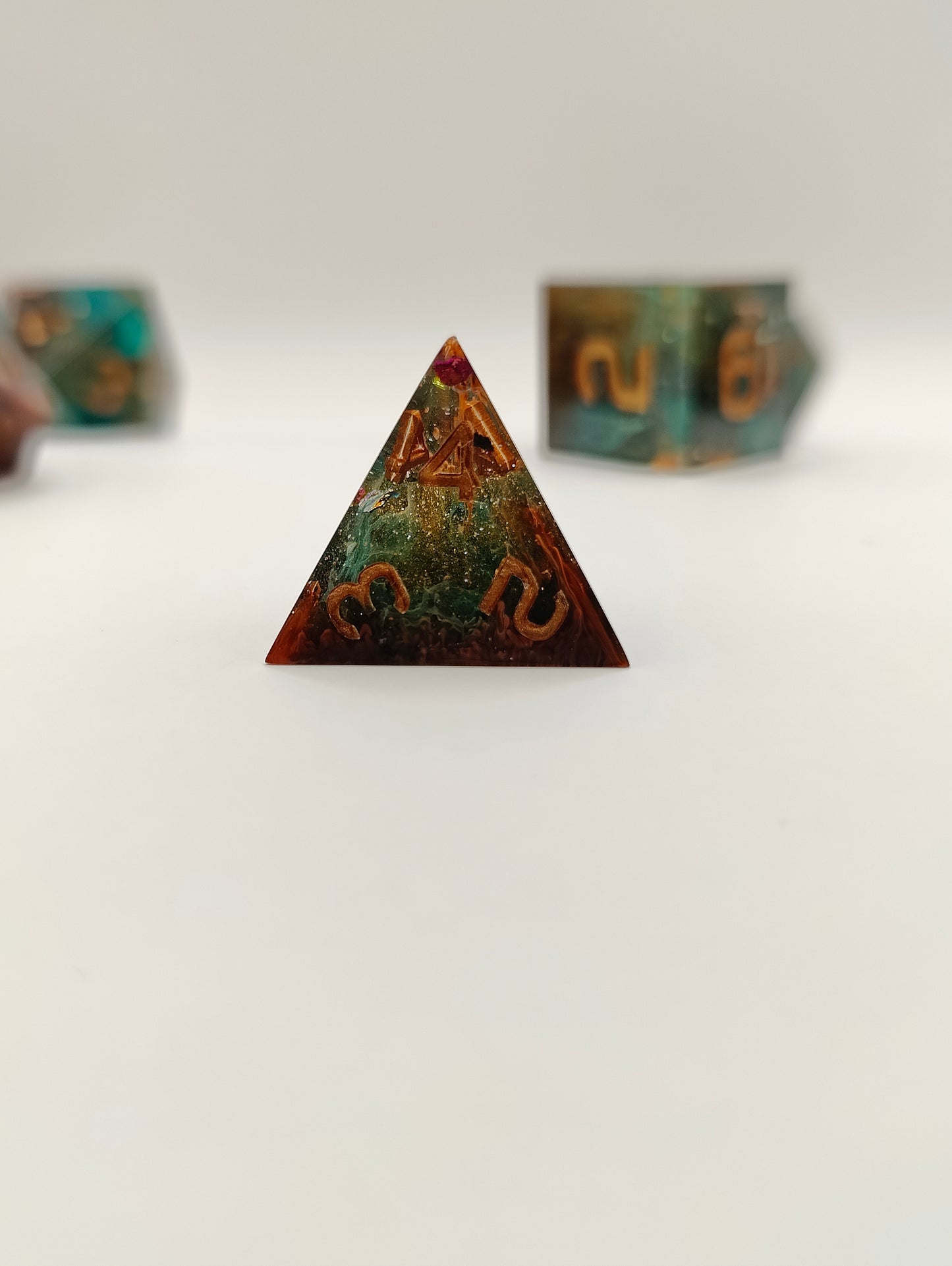 Handmade dice set: Astral Enchantment