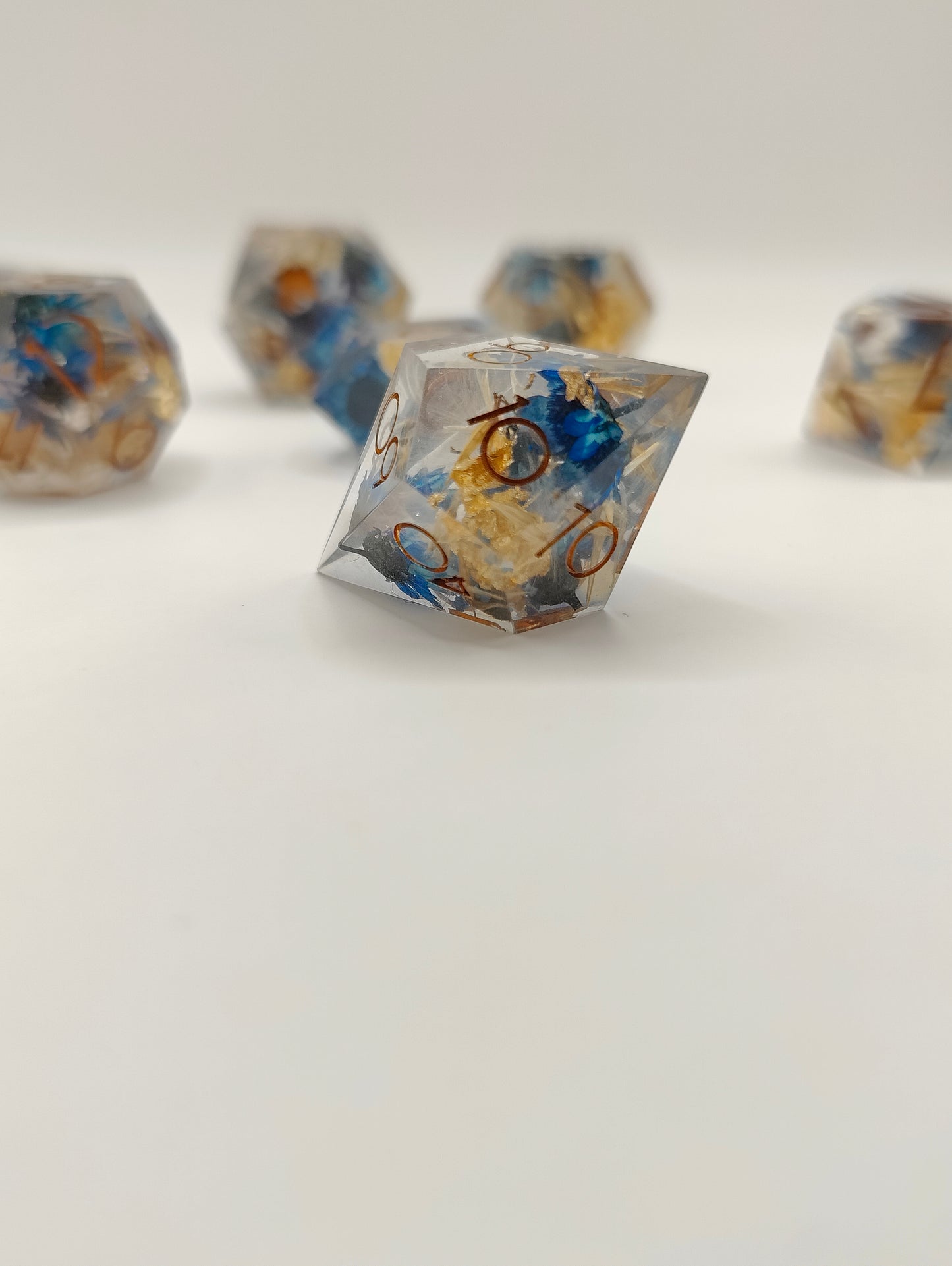 Handmade dice set: The harvest