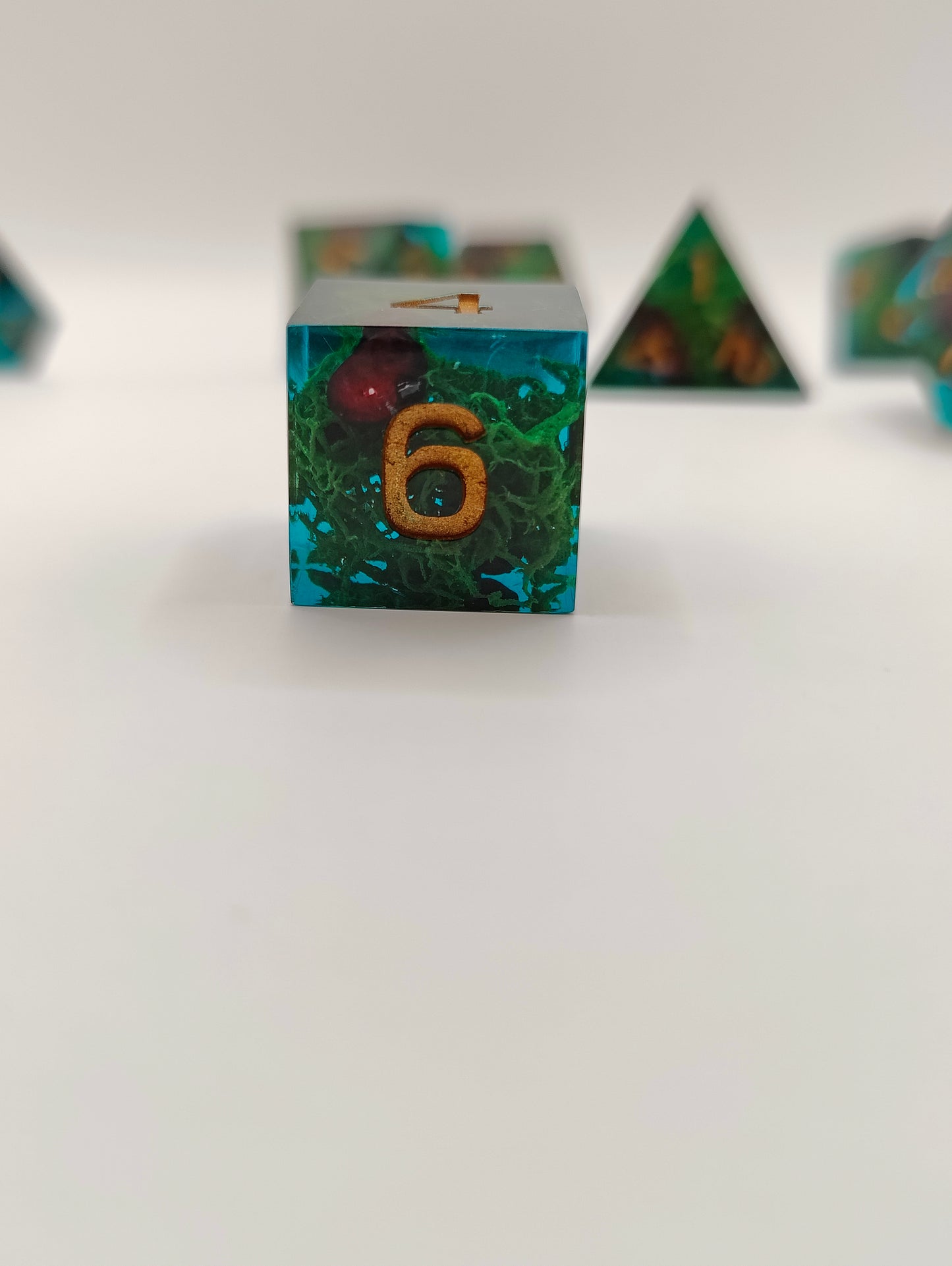 Handmade dice set: Drowned Souls