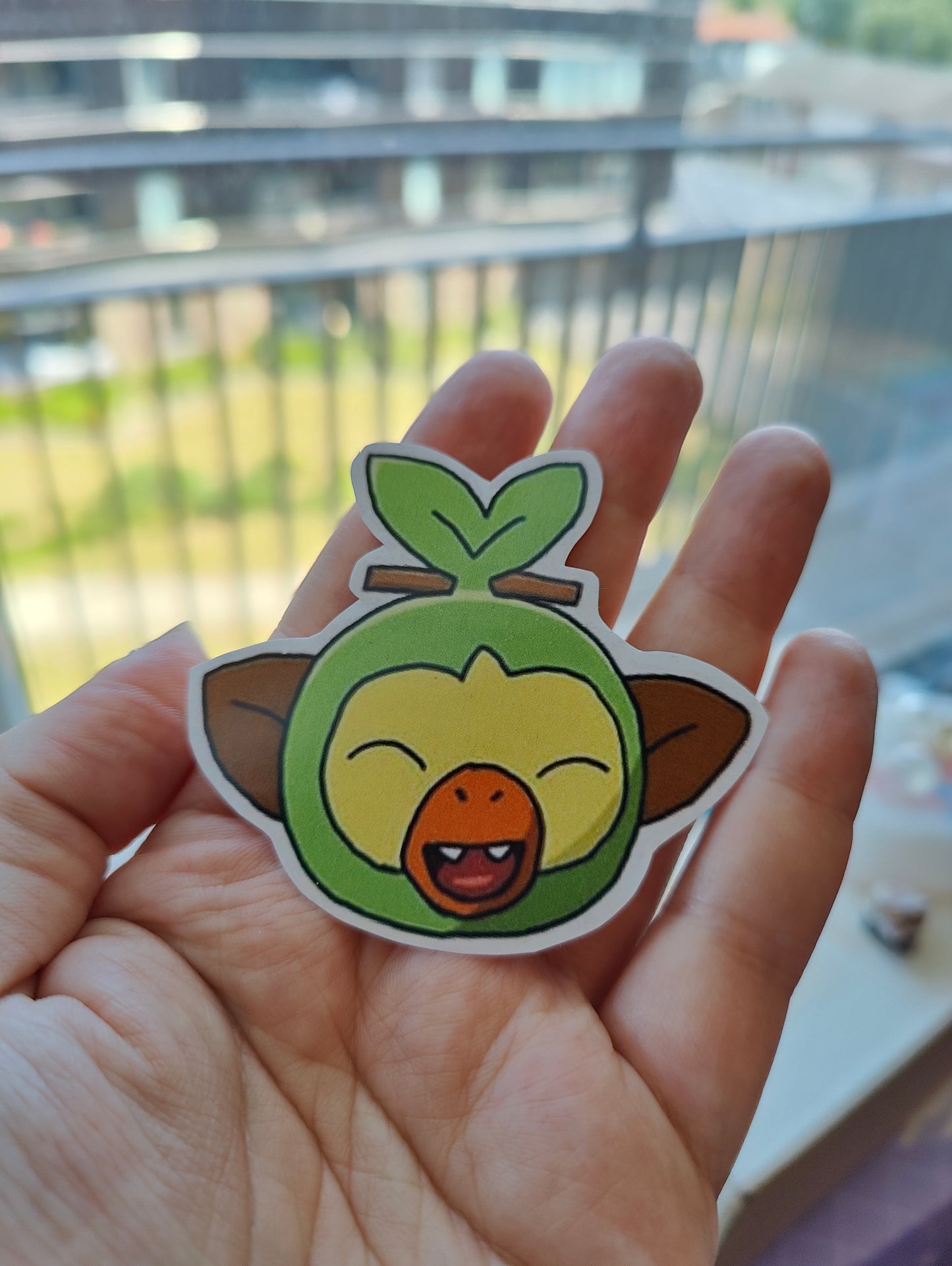 Grass starter gen 8 sticker