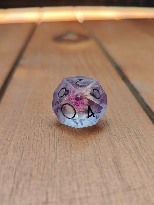Handmade single D10: Forged flowers