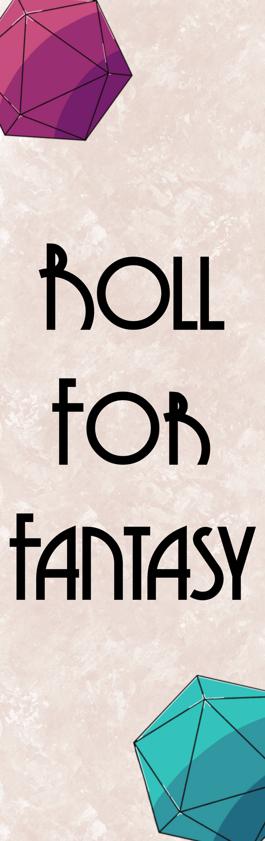 Bookmark: Roll for fantasy