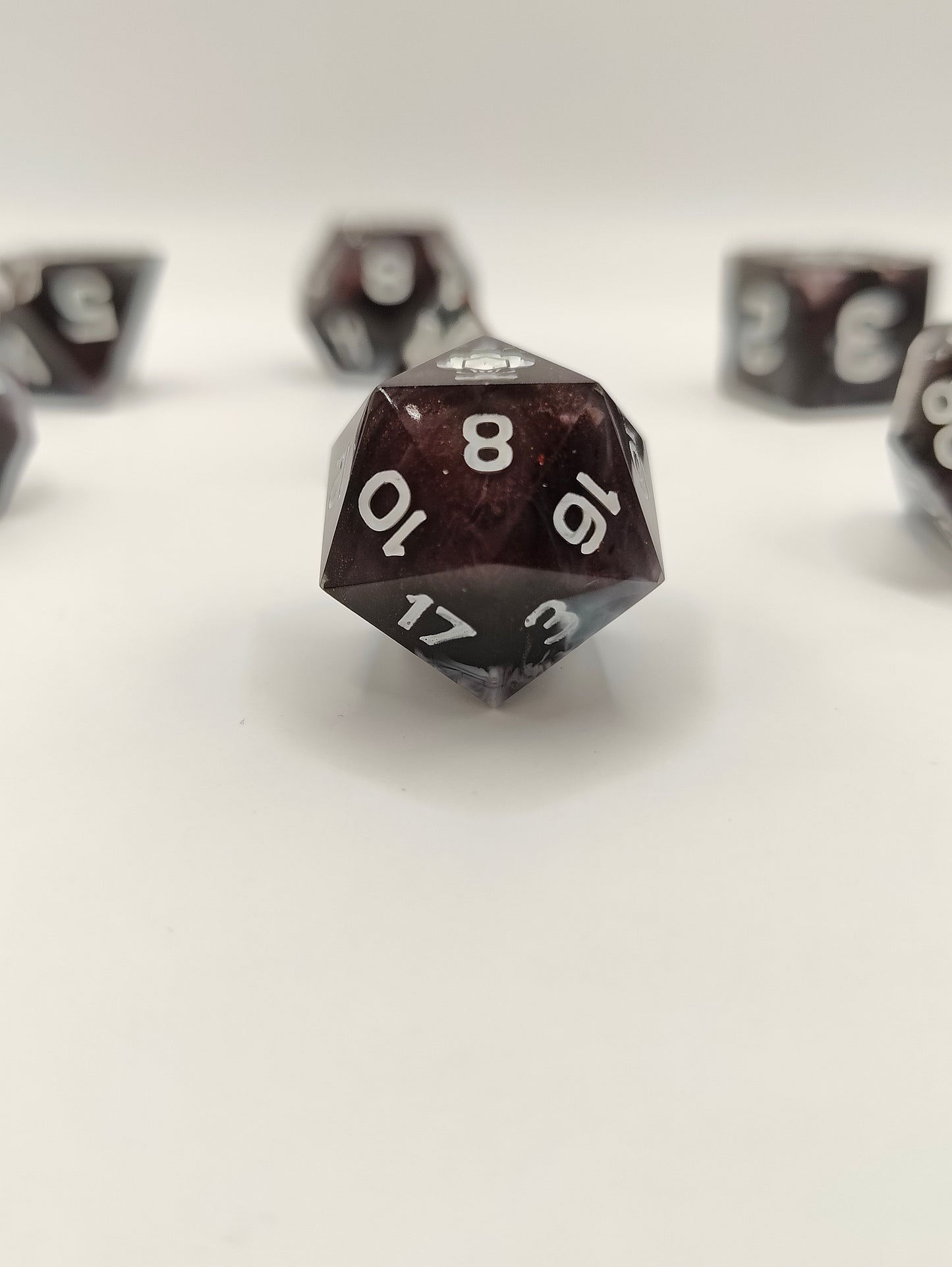 Handmade dice set: Astral sea