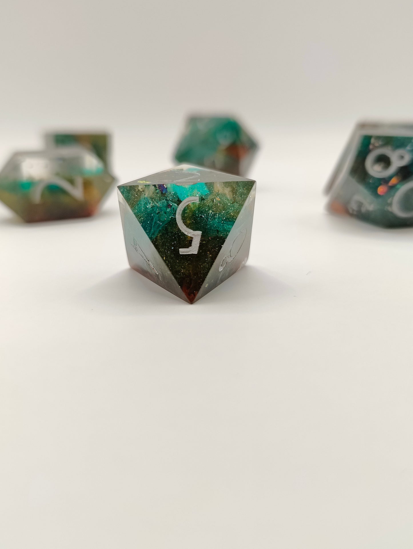 Handmade dice set: Astral Enchantment