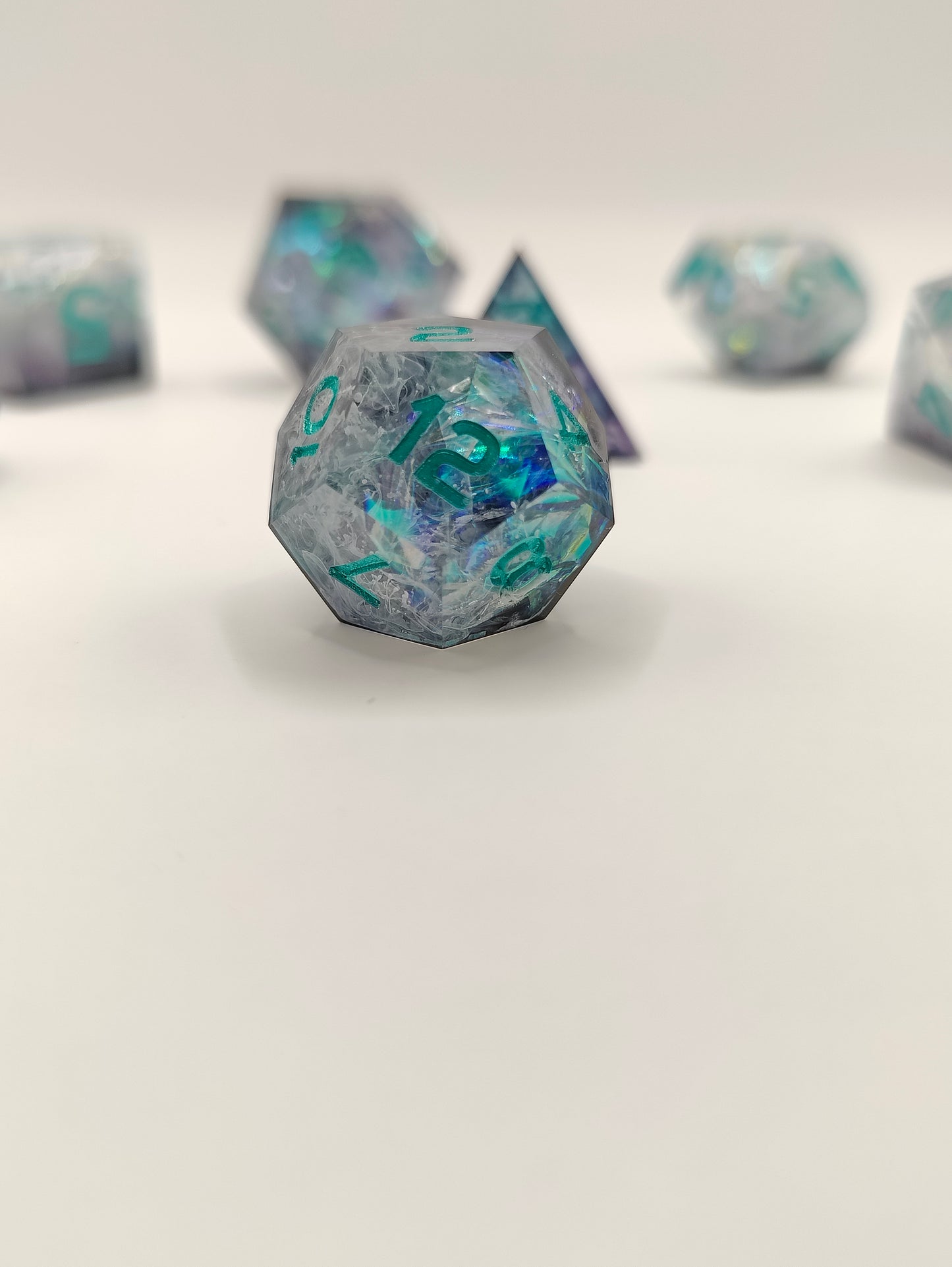 Handmade dice set: Mistborn