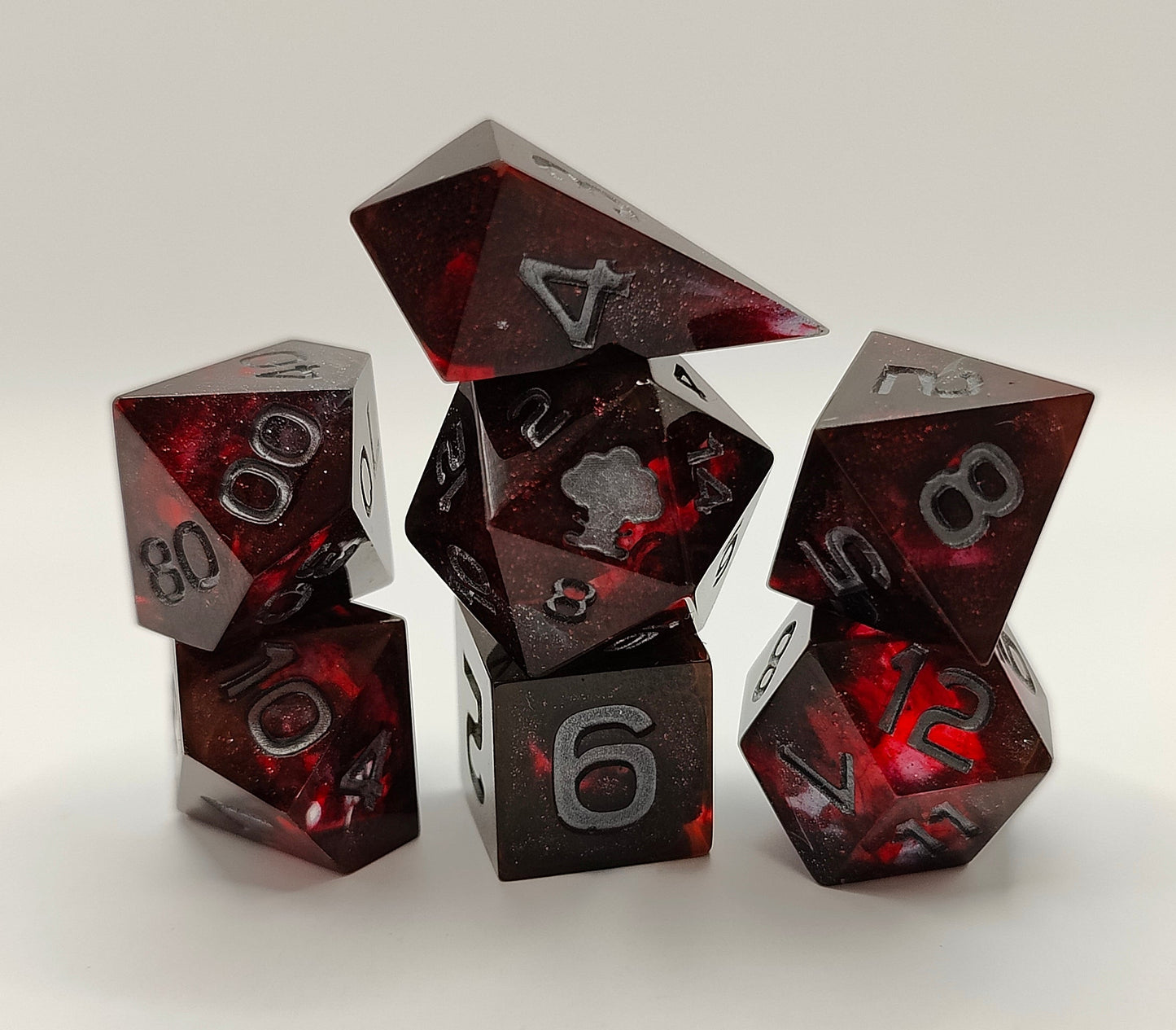 Mini dice set: Your strength within