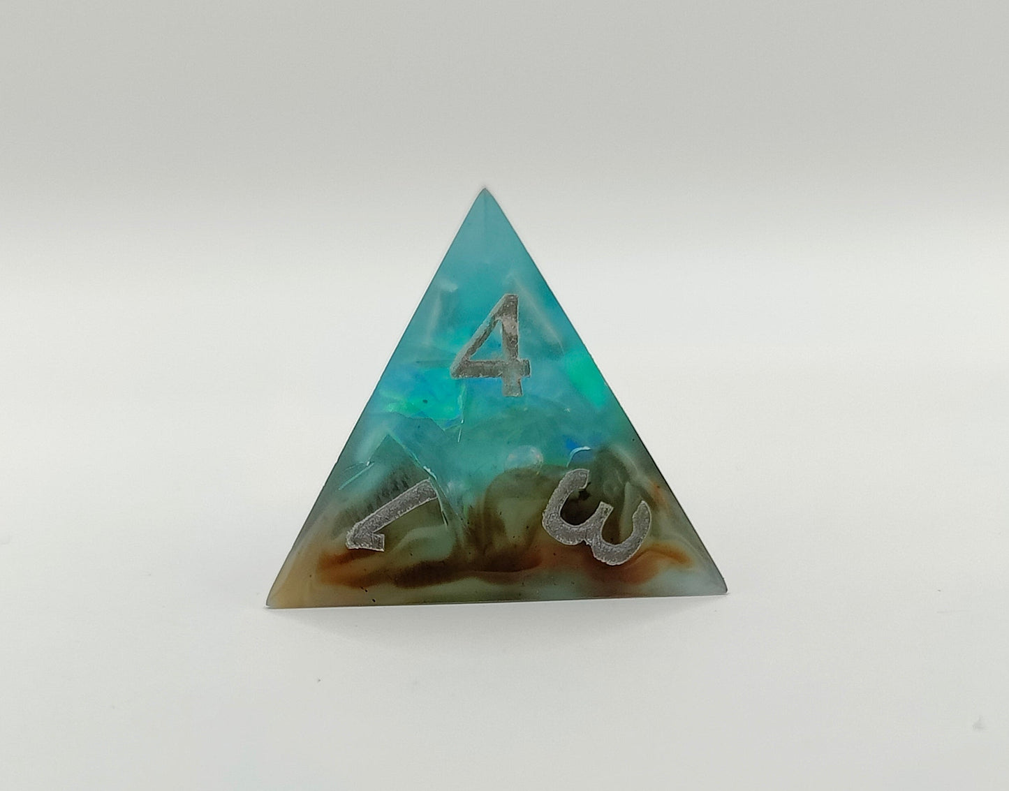 Handmade Single D4: Lagoon matte finish