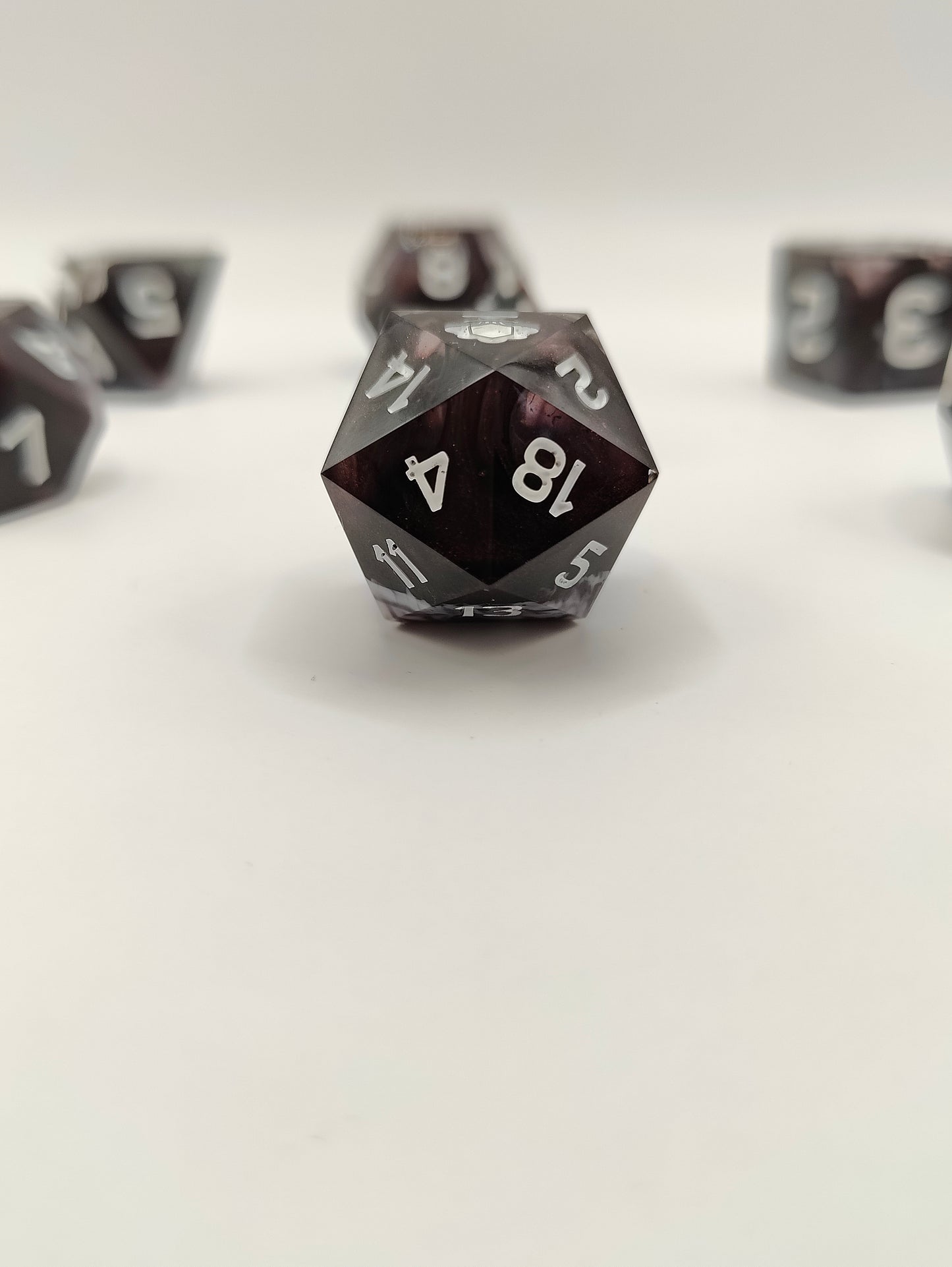 Handmade dice set: Astral sea
