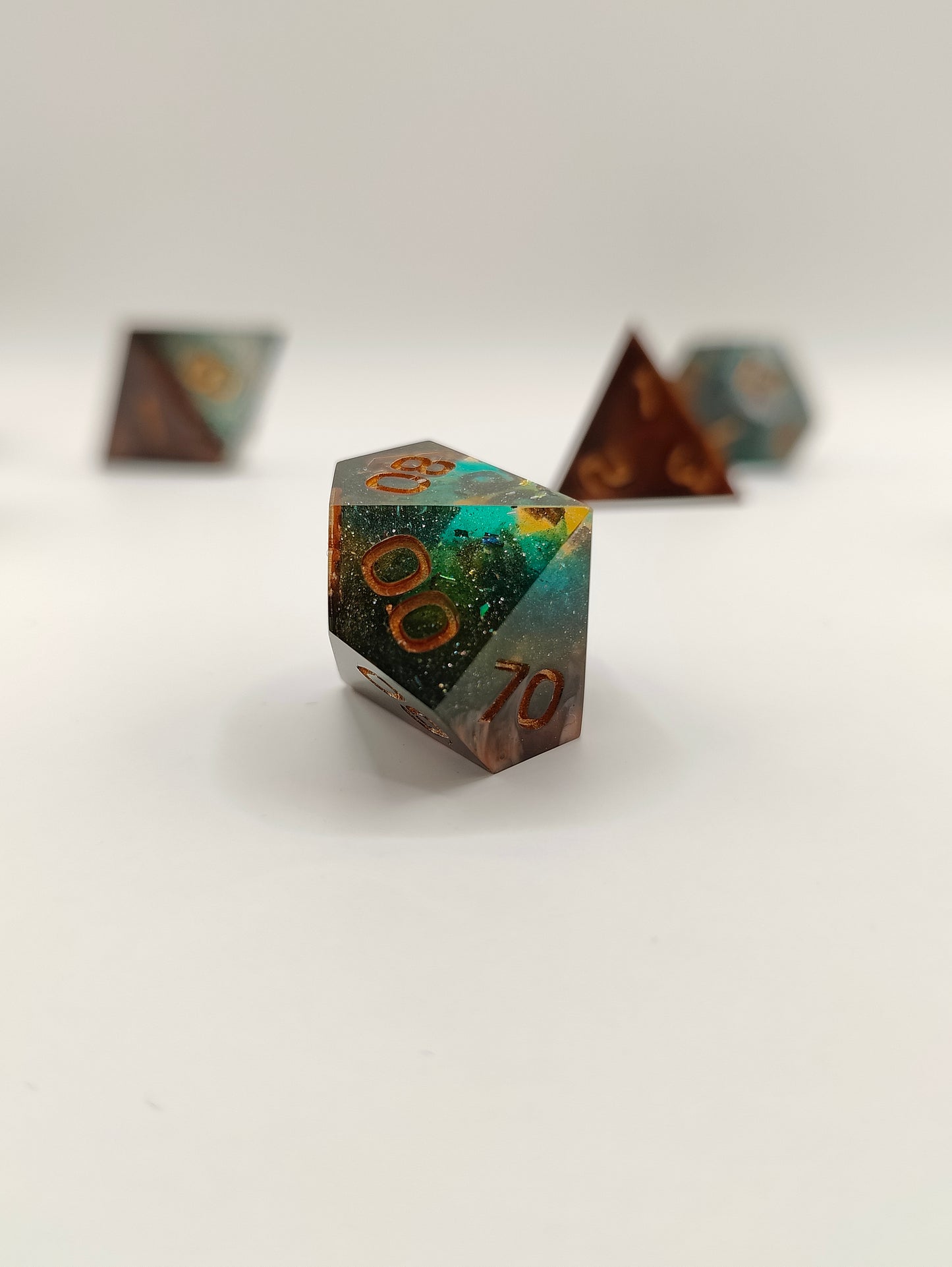 Handmade dice set: Astral Enchantment