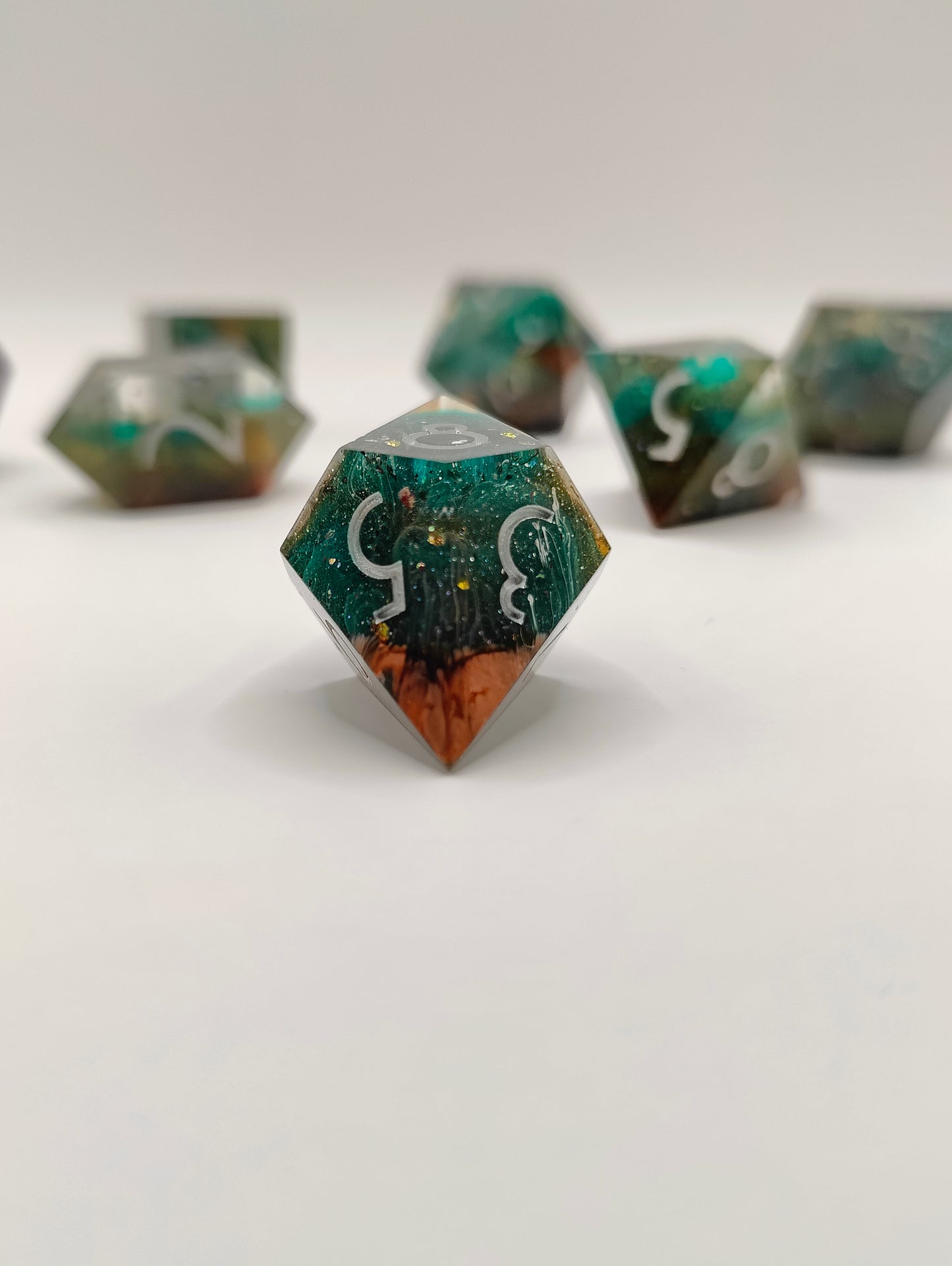 Handmade dice set: Astral Enchantment