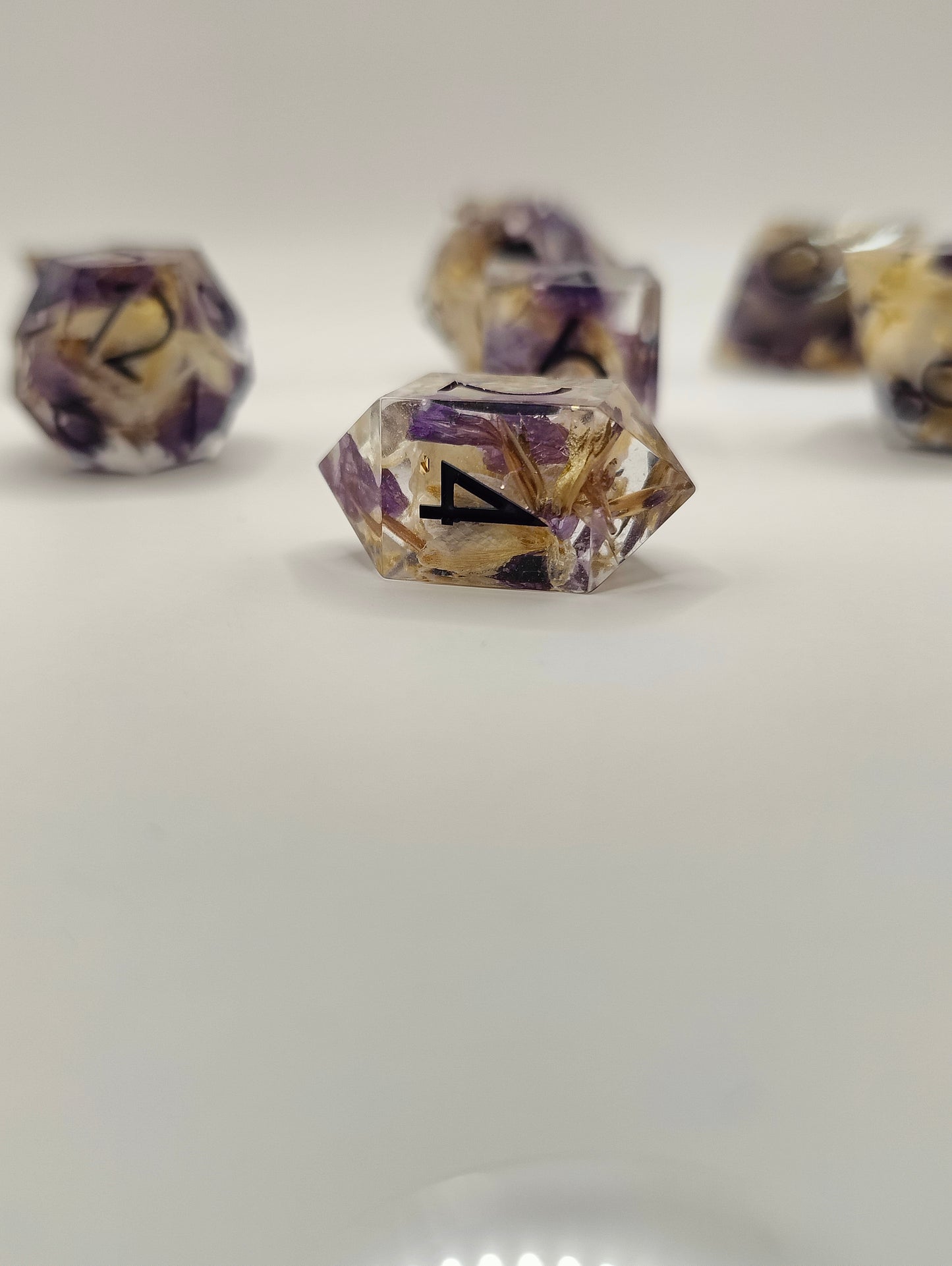 Handmade dice set: The Faerie Bargain