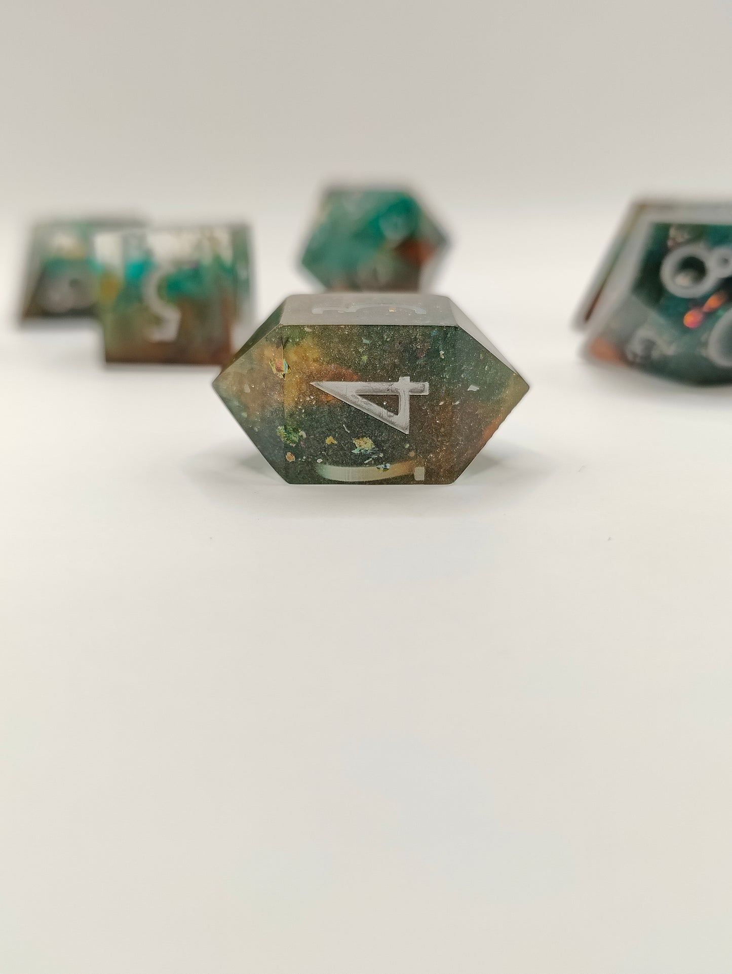 Handmade dice set: Astral Enchantment