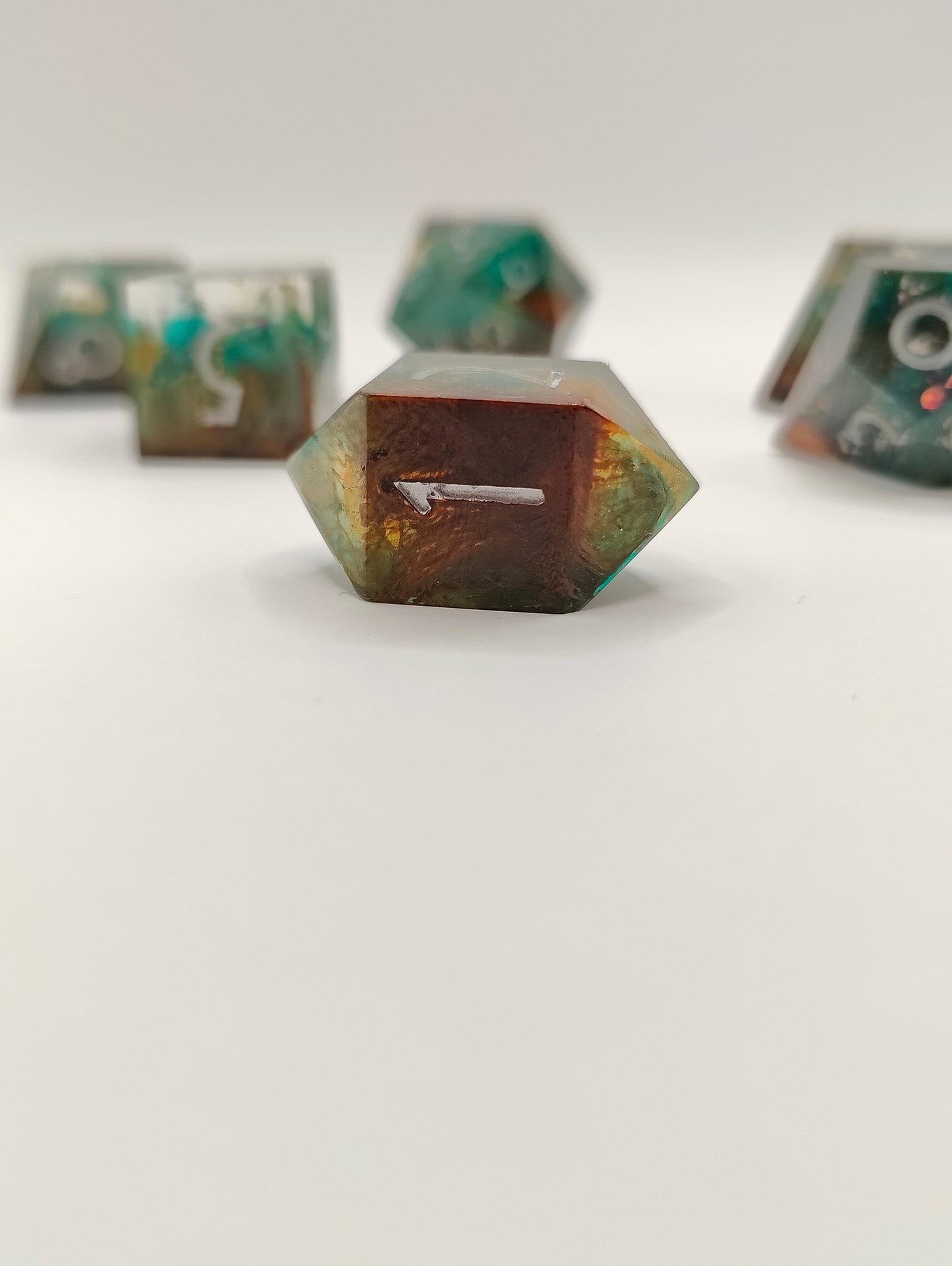 Handmade dice set: Astral Enchantment