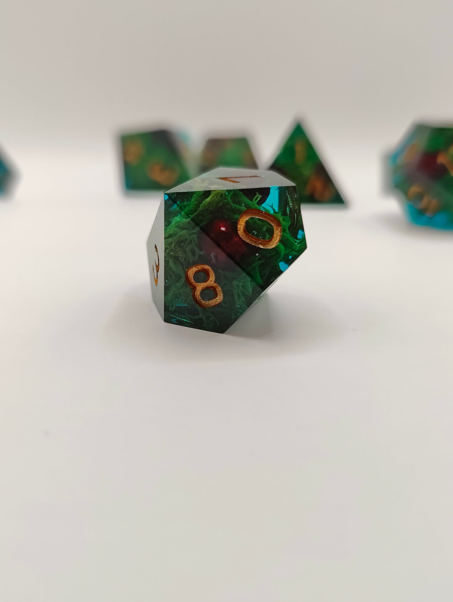Handmade dice set: Drowned Souls