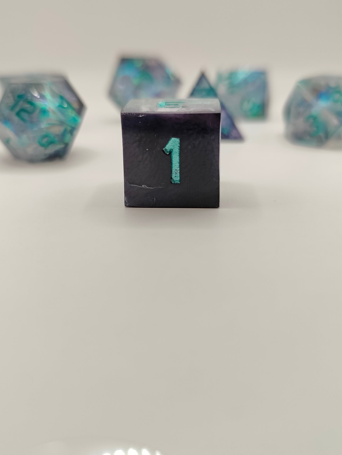 Handmade dice set: Mistborn