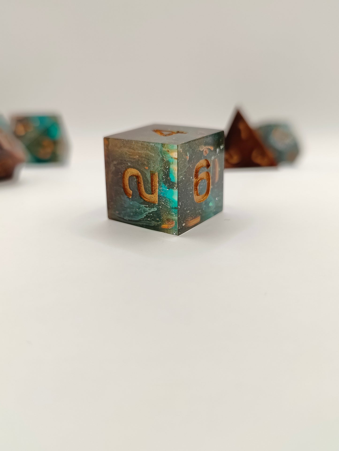 Handmade dice set: Astral Enchantment
