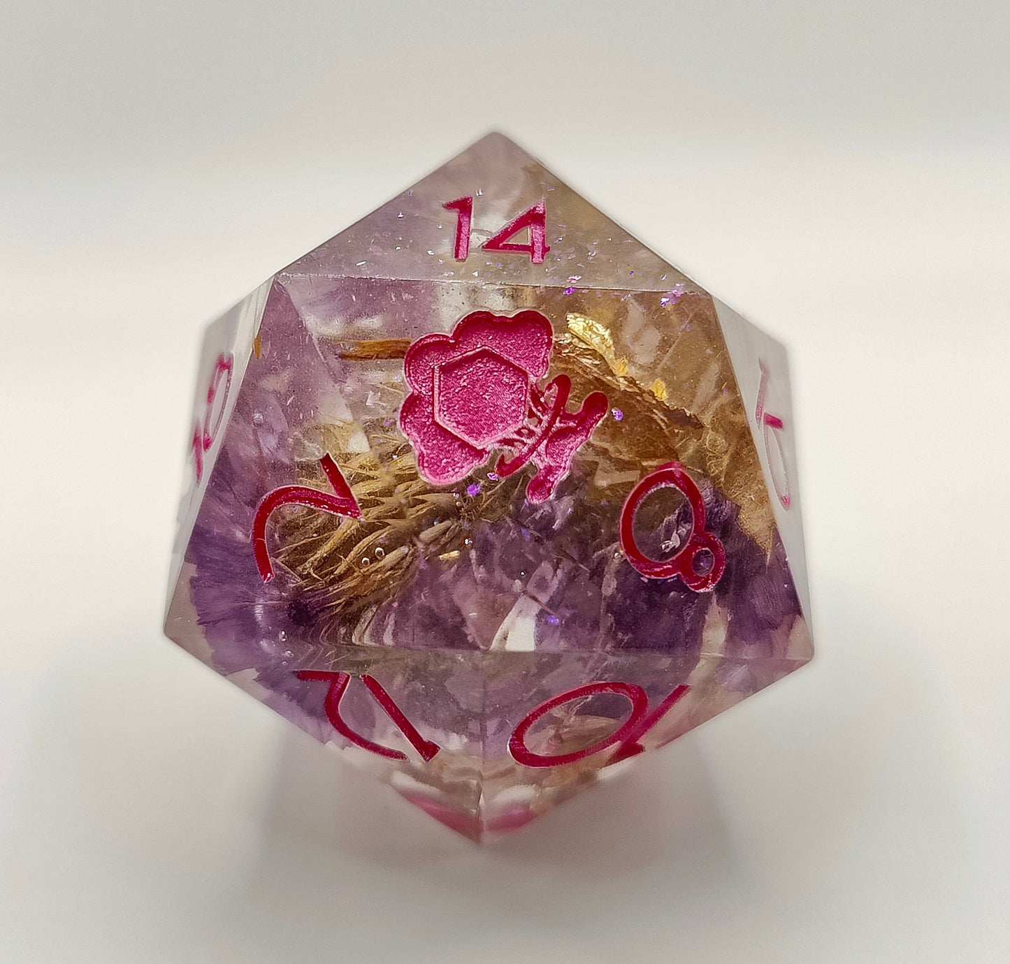 Handmade 30 mm D20: Faerie Bargain
