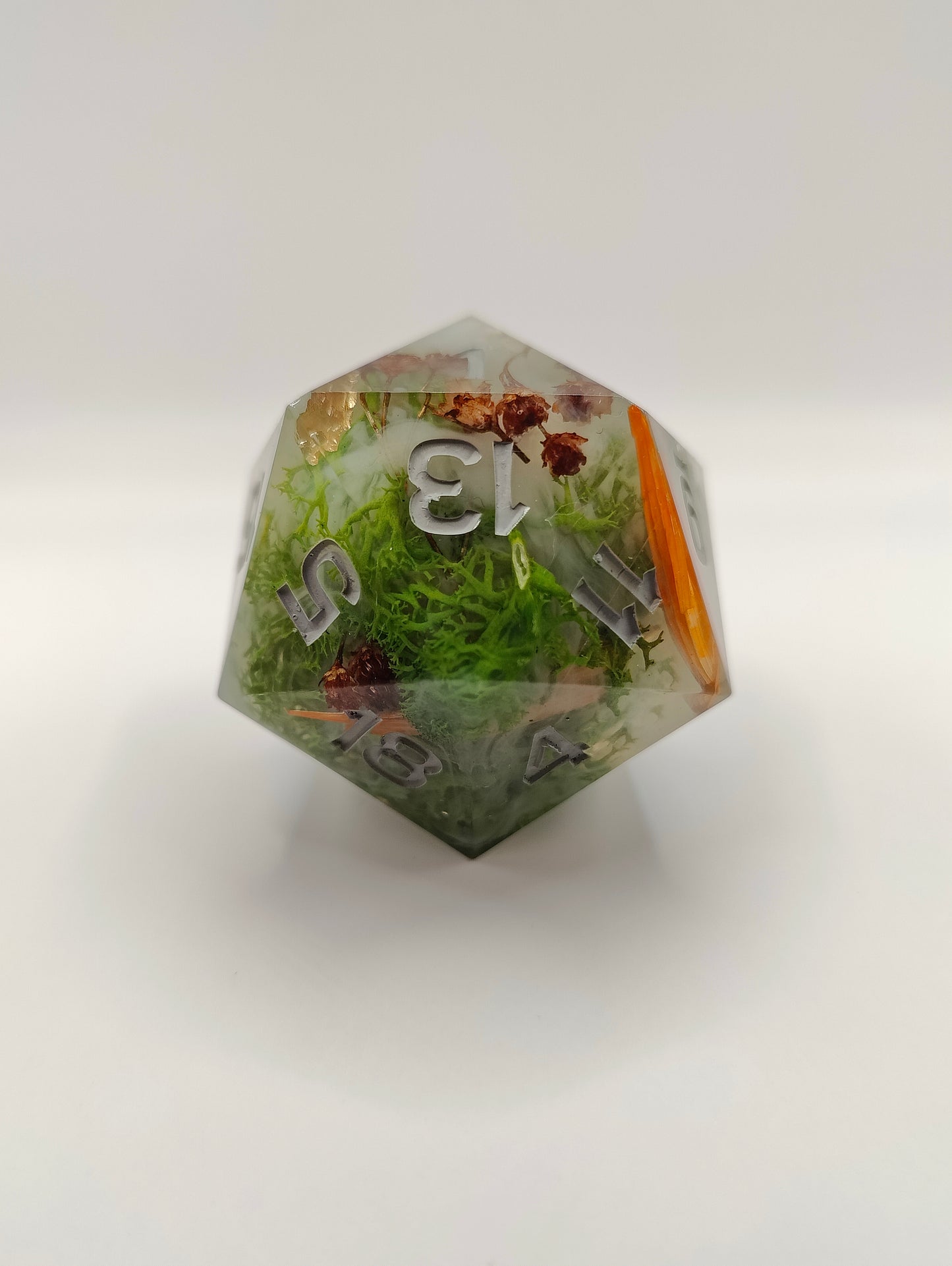 Handmade 40mm D20: Shrouded fables