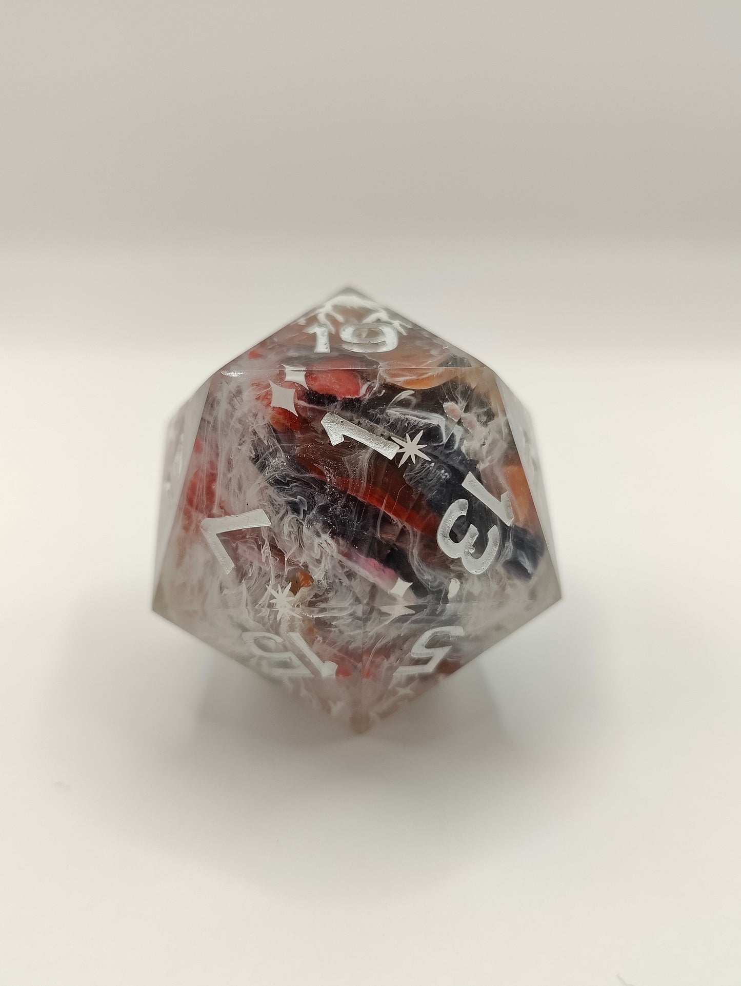 Handmade 40mm D20: Winter landscape