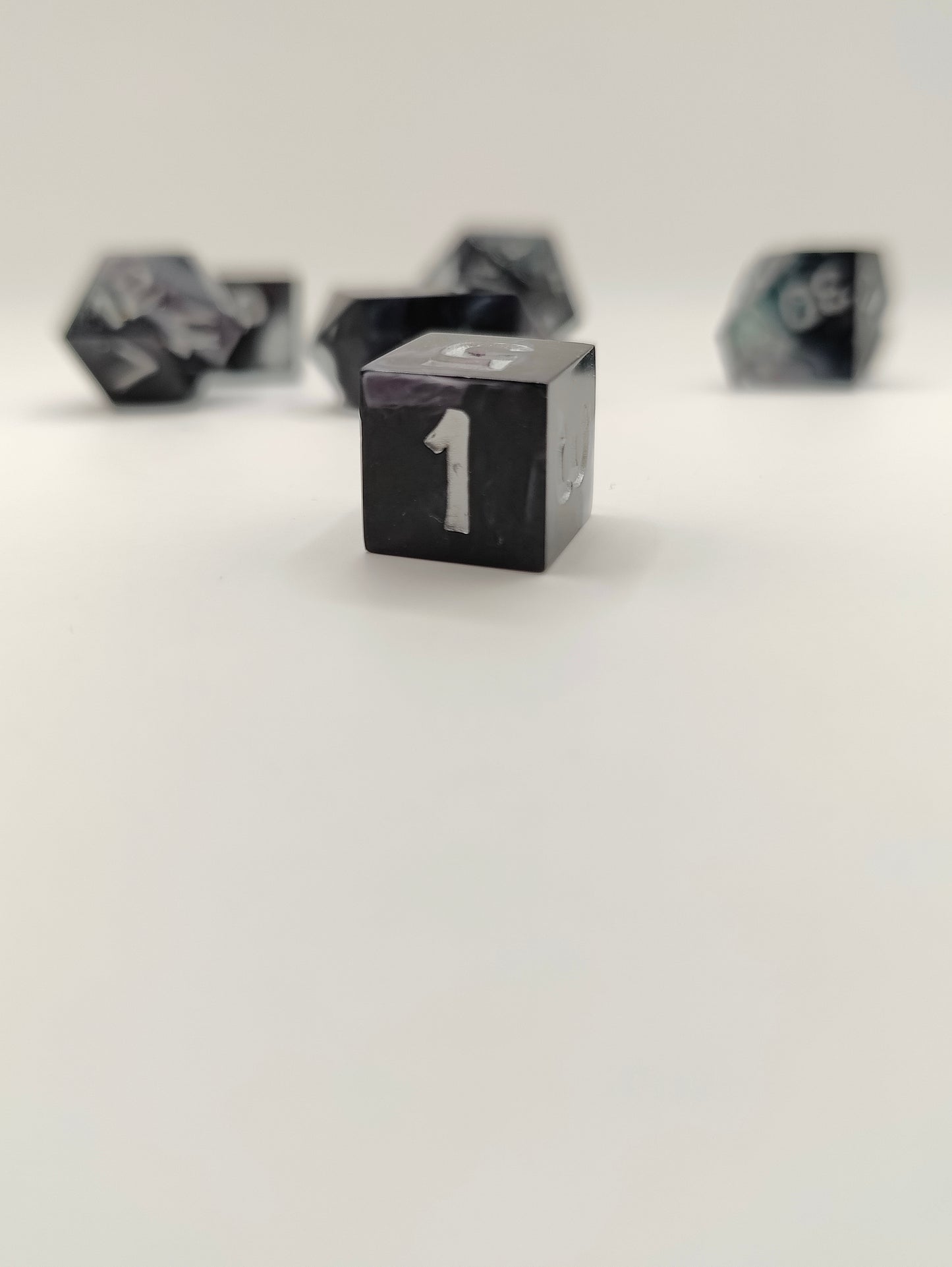 Mini dice set: Galactic cows