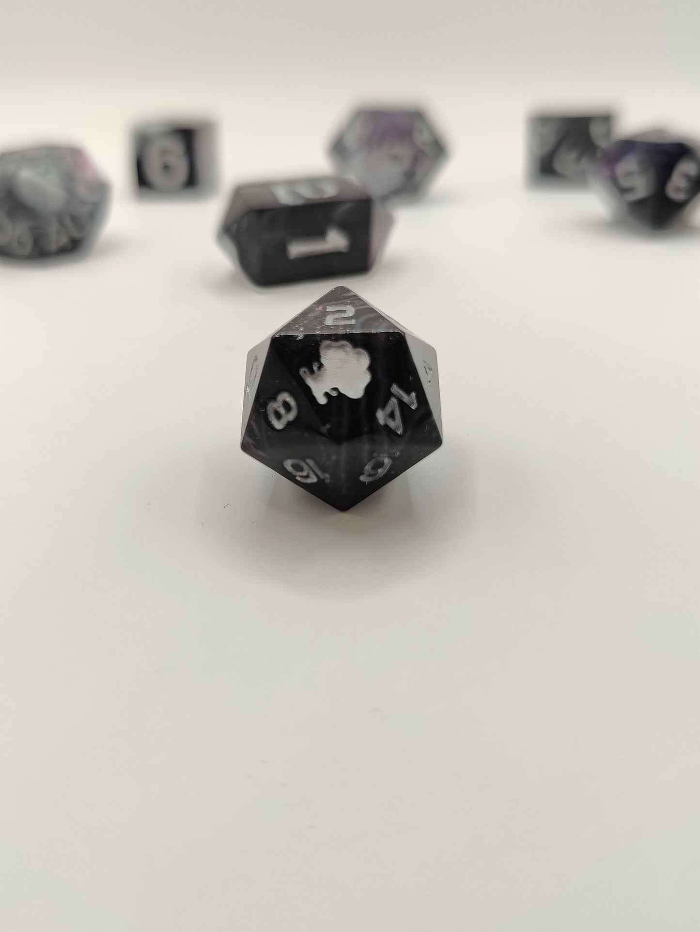 Mini dice set: Galactic cows
