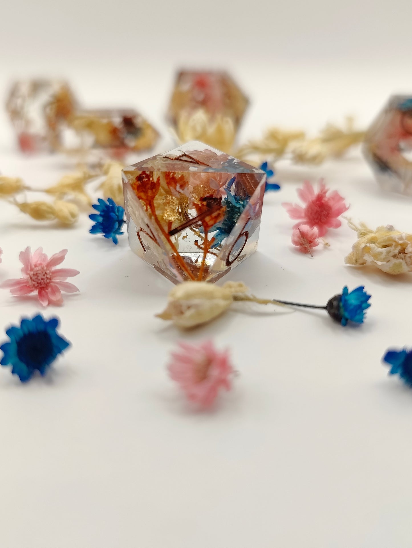 Handmade dice set: Royal wedding