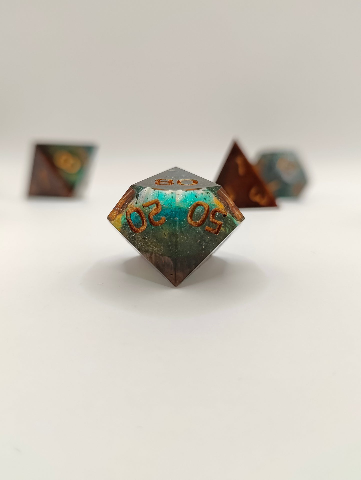 Handmade dice set: Astral Enchantment
