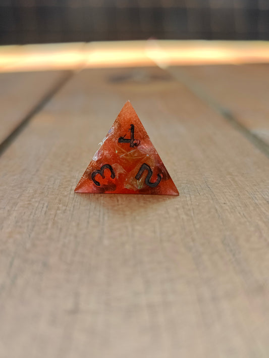 Handmade Single D4: Fire forge