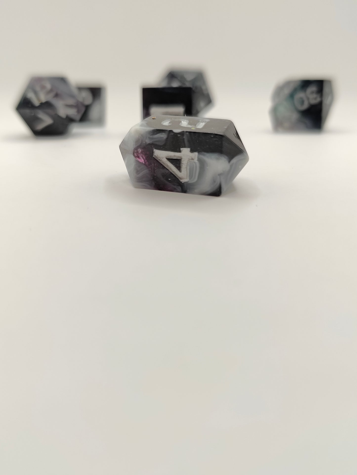 Mini dice set: Galactic cows