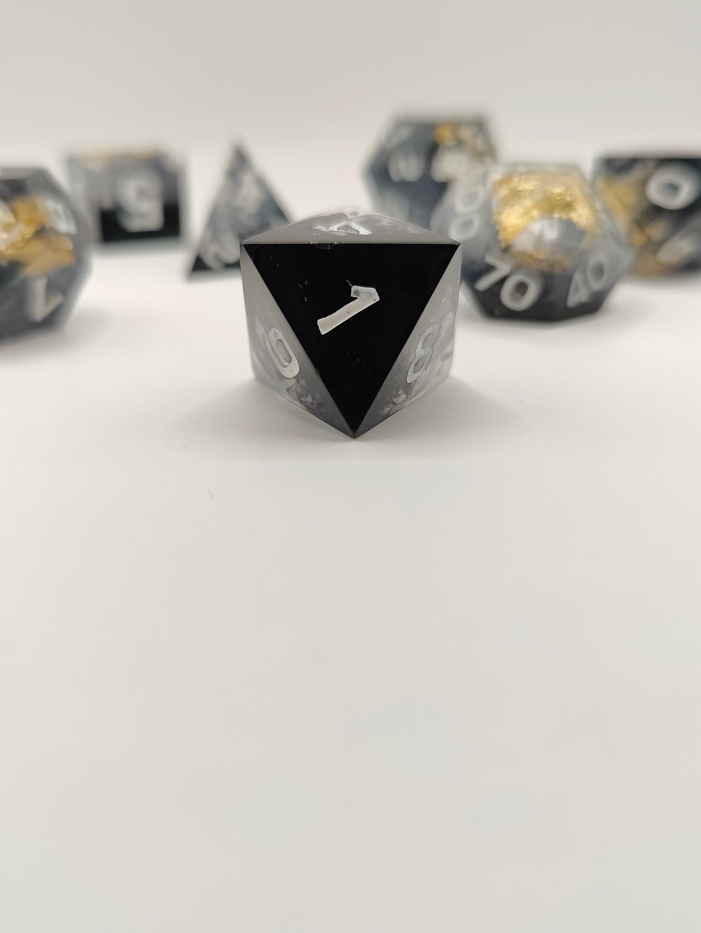 Handmade dice set: The royal Crypt