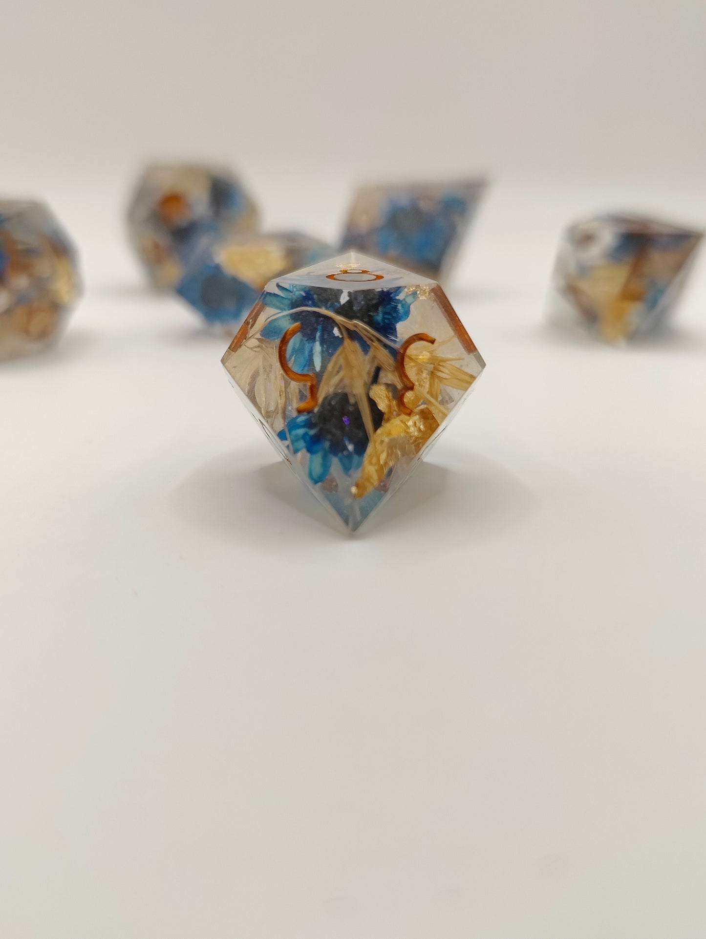 Handmade dice set: The harvest