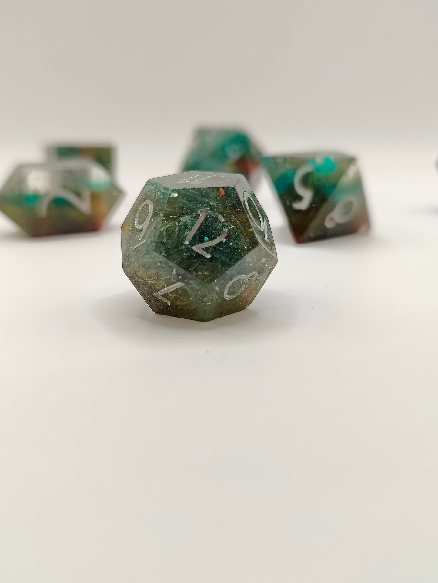 Handmade dice set: Astral Enchantment