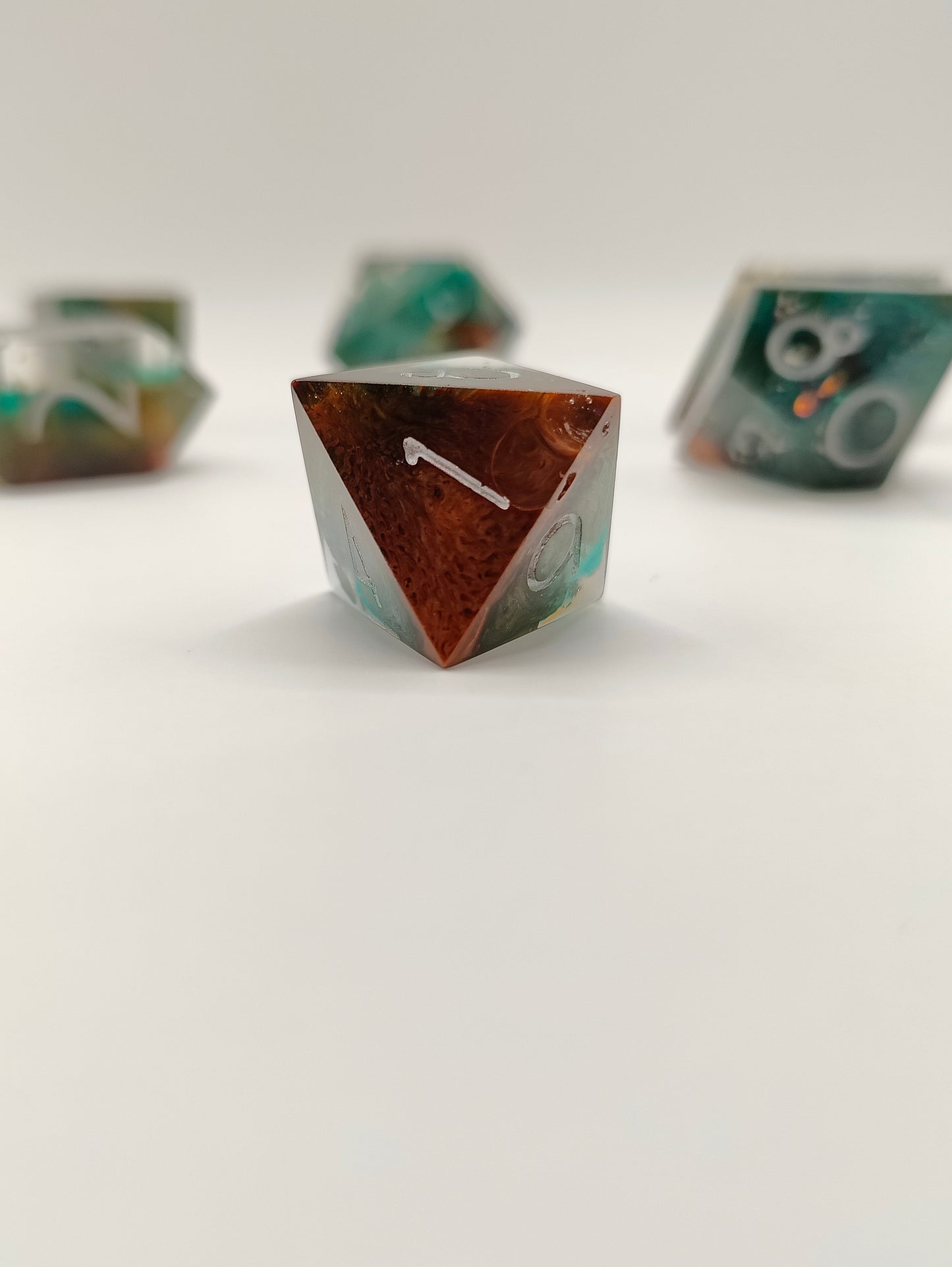 Handmade dice set: Astral Enchantment