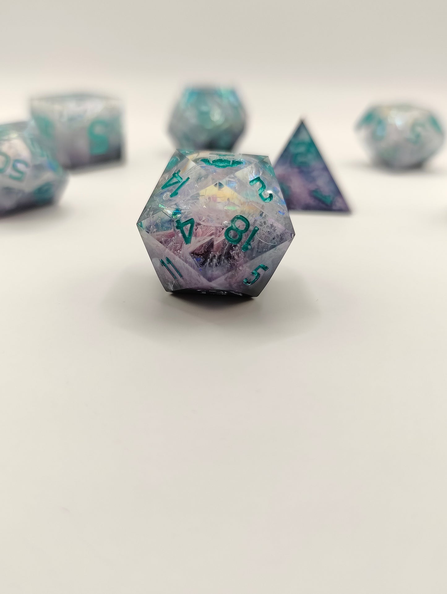 Handmade dice set: Mistborn