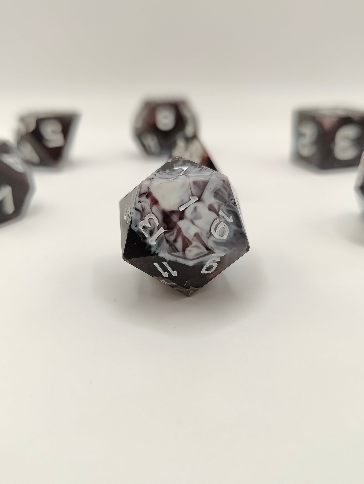 Handmade dice set: Astral sea