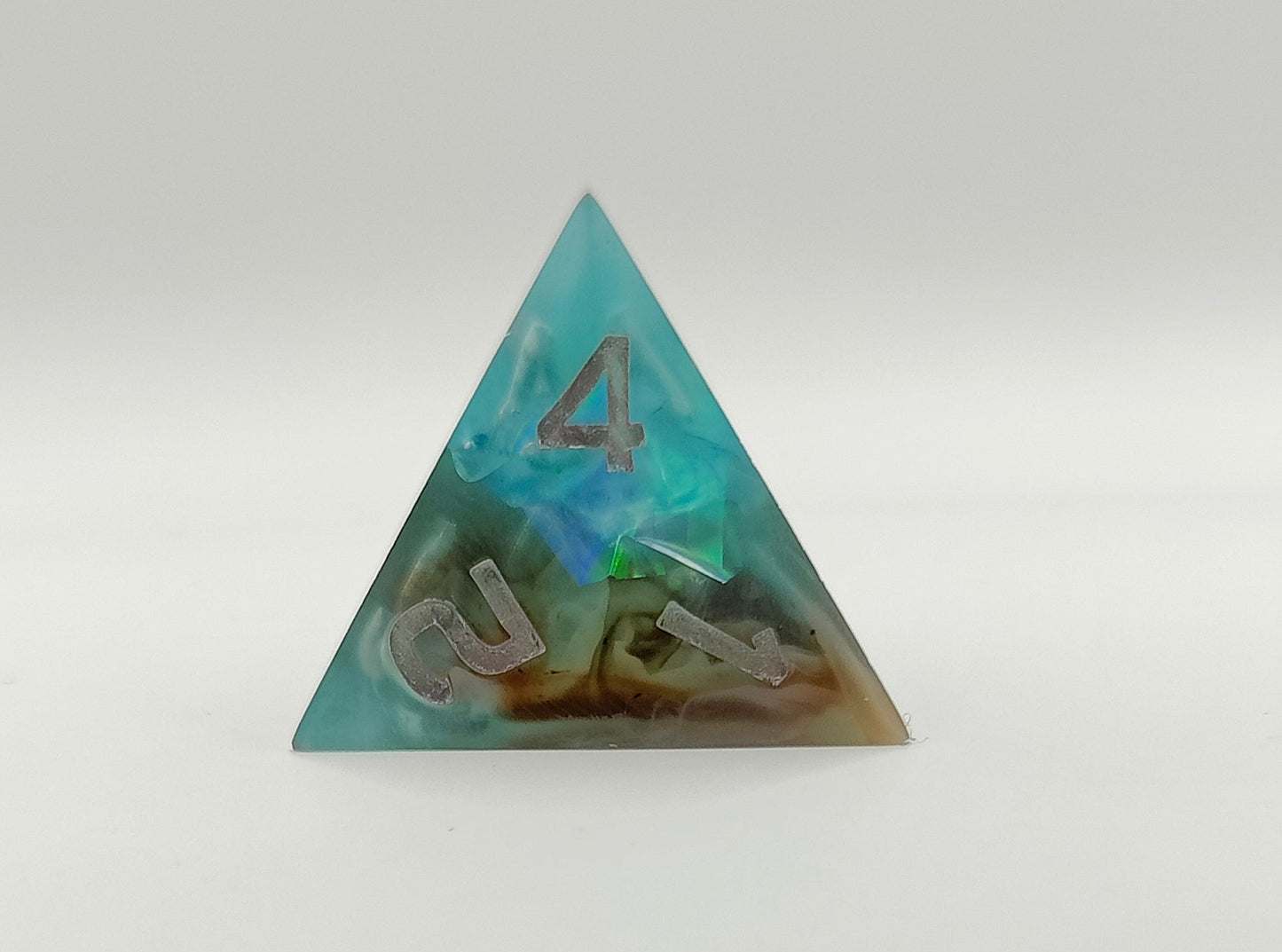 Handmade Single D4: Lagoon matte finish