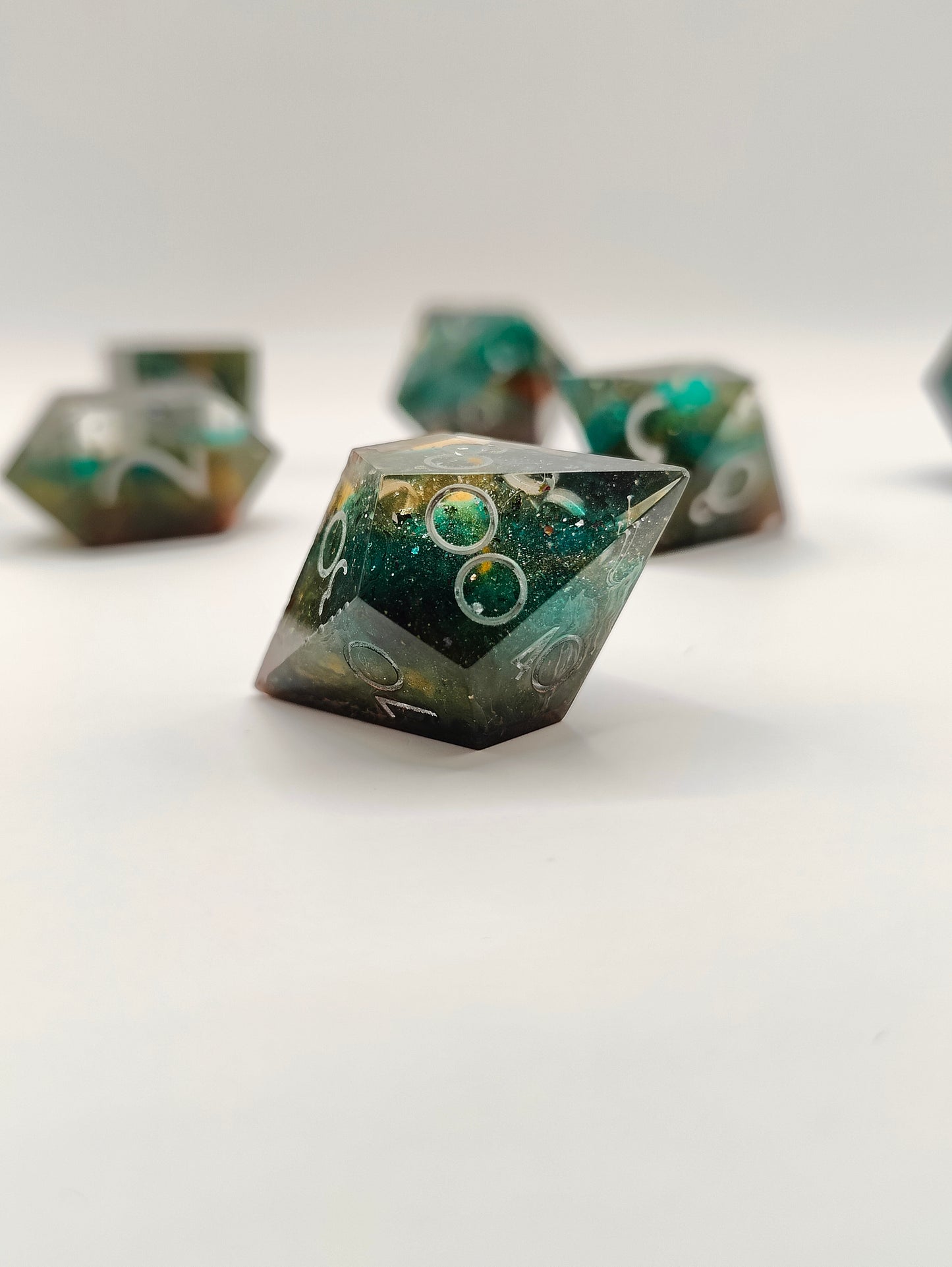 Handmade dice set: Astral Enchantment