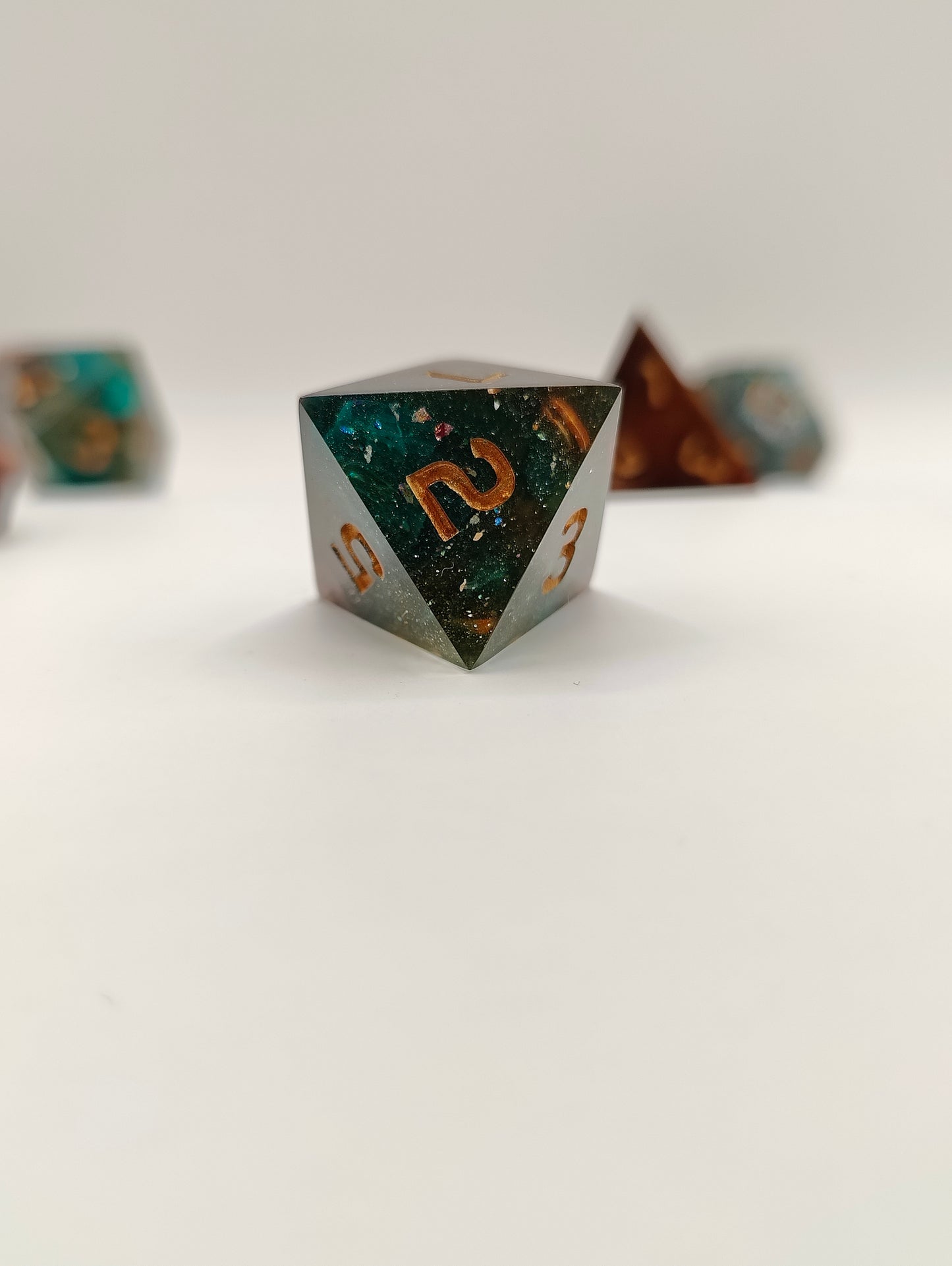 Handmade dice set: Astral Enchantment