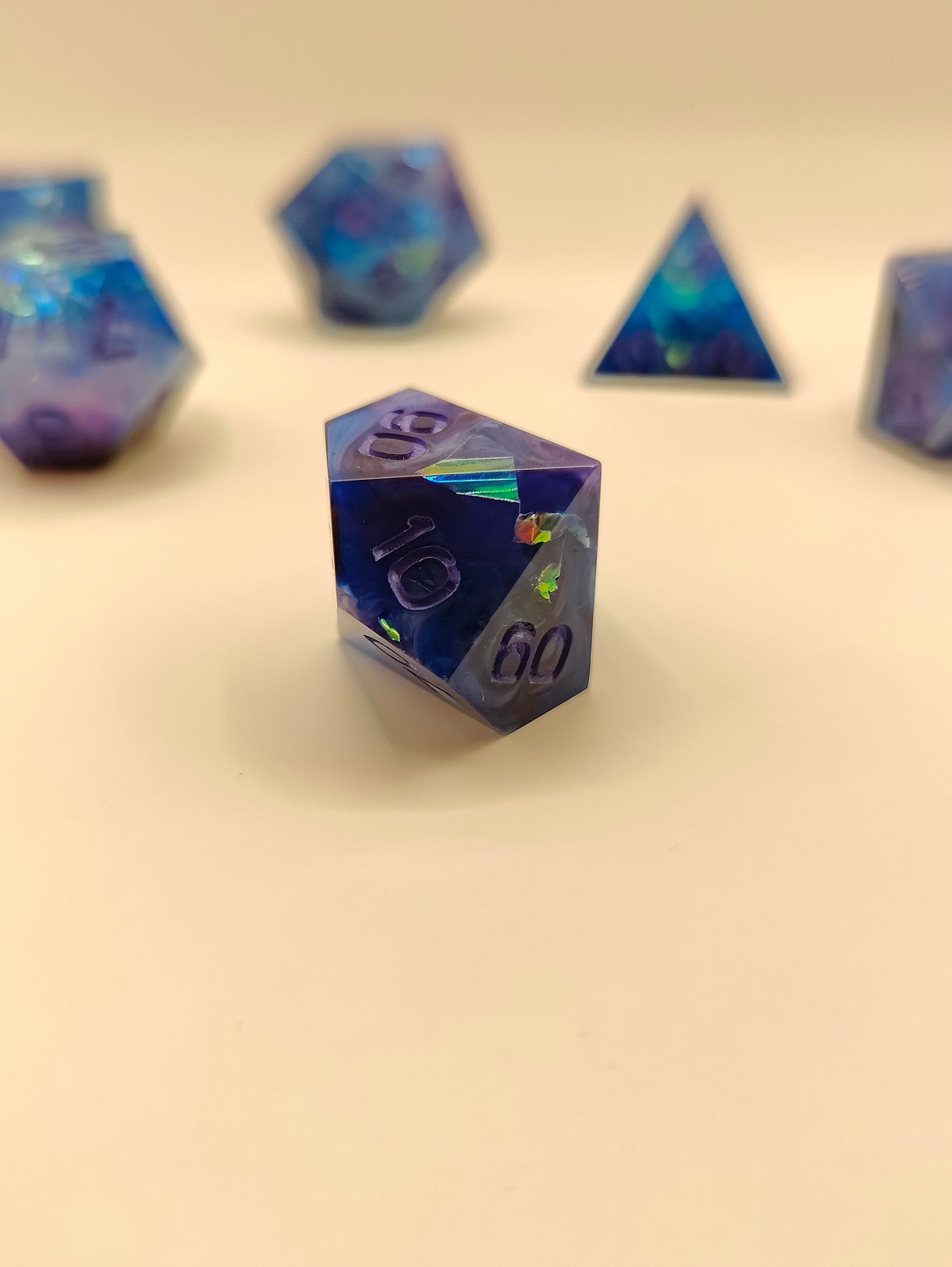 Handmade dice set: Nari