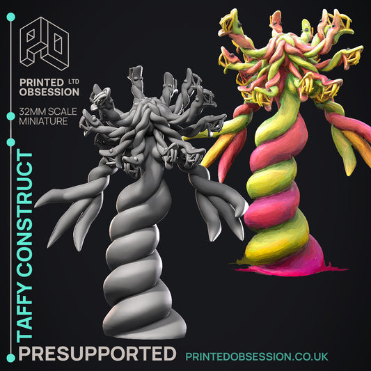 3D printed Taffy Construct